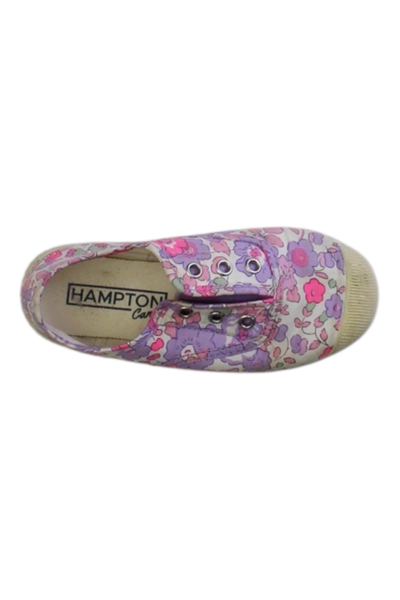 Hampton Canvas Floral Slip Ons EU26、mySite、g9winljtr