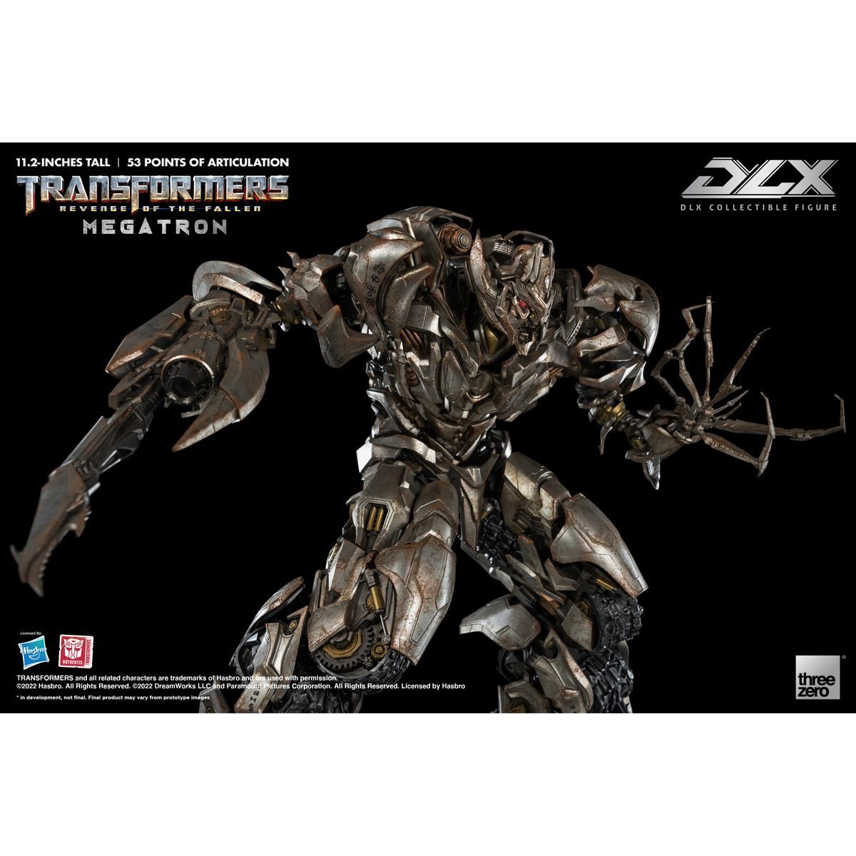 Threezero Transformers Revenge of the Fallen DLX Megatron、mySite、hgirdovlk