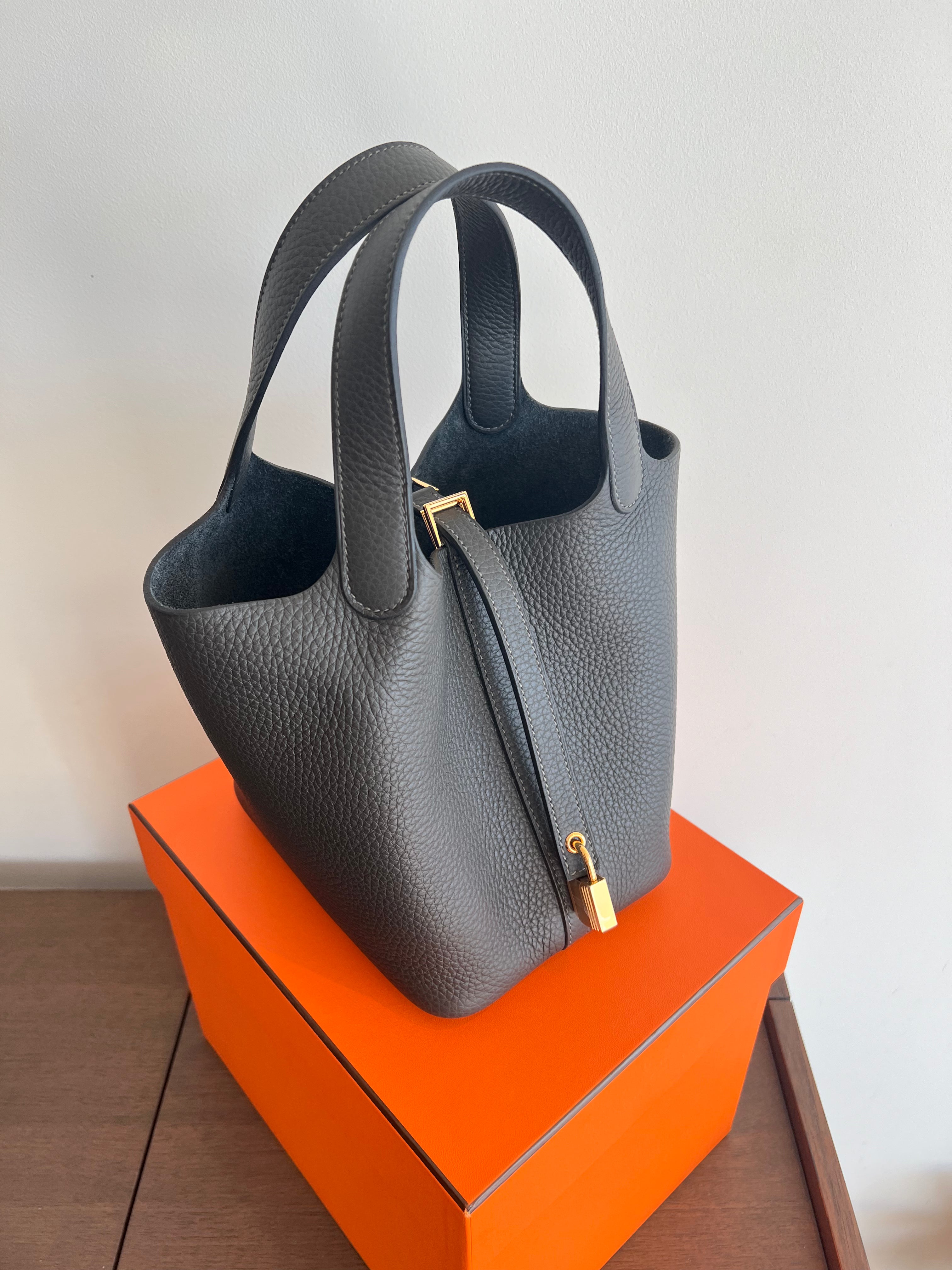 Hermès Picotin 18cm Dark Bronze GHW、mySite、garminoutage.com