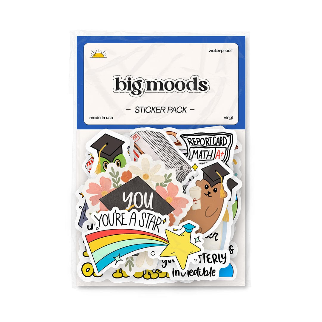  Illustrated Graduation Stickers 13 Pack、mySite、elrpsem3k