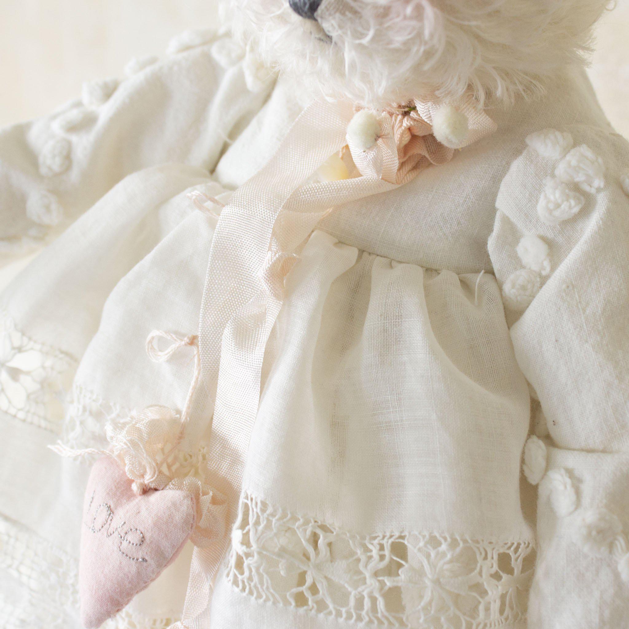 RETIRED - Hutch Studio - Mis Belle Chenille - One Of A Kind Bunny、mySite、g9winljtr