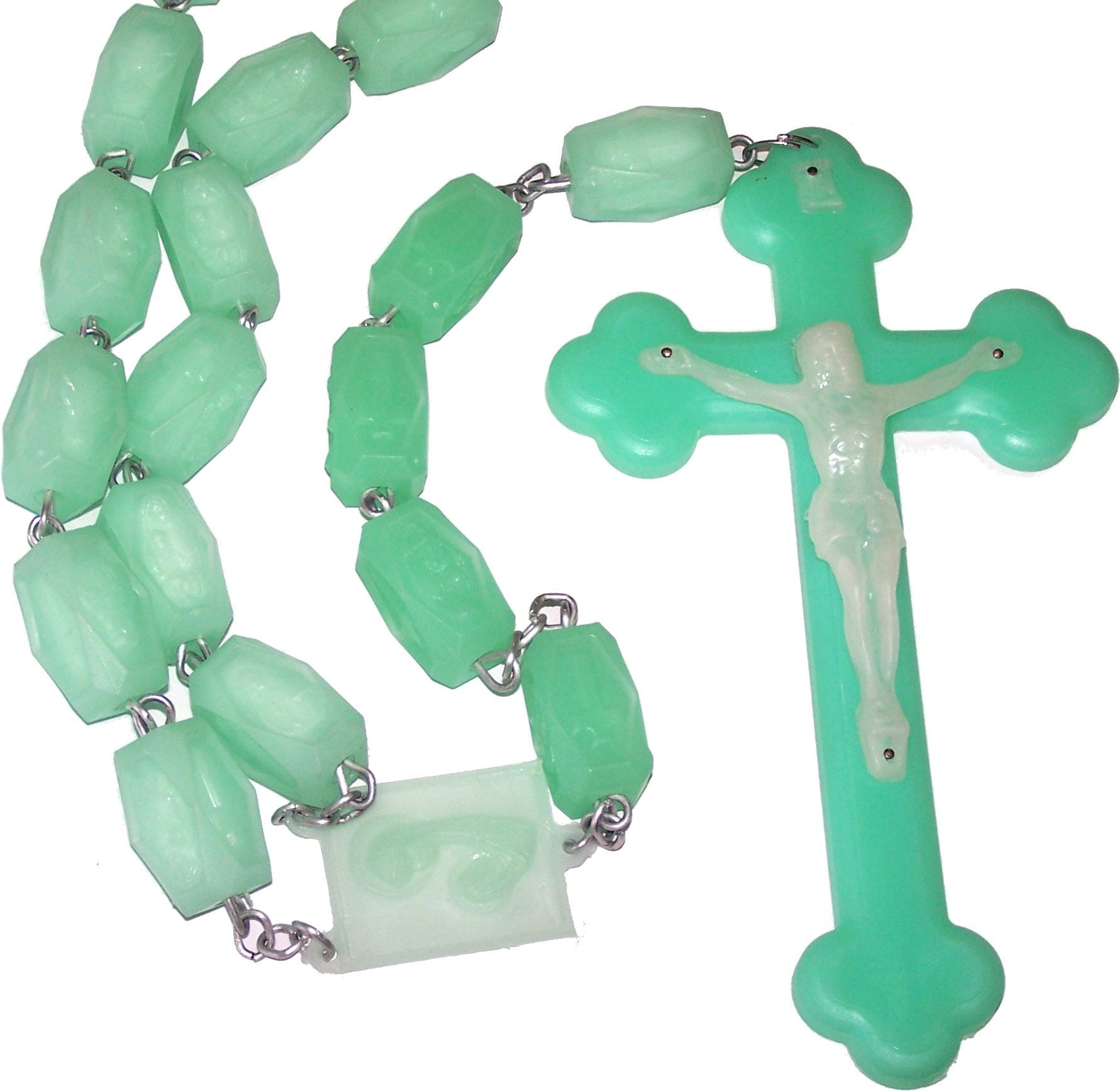  Phosphoric - Phosphorus Holy Rosary (160 cm or 63) Luminous - Light in The Dark Wall Rosary、mySite、elrpsem3k