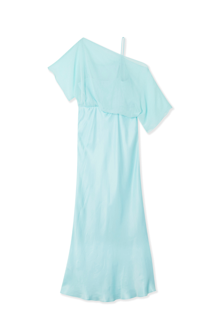 Blue Chiffon Tilly Dress、mySite、solidvoid