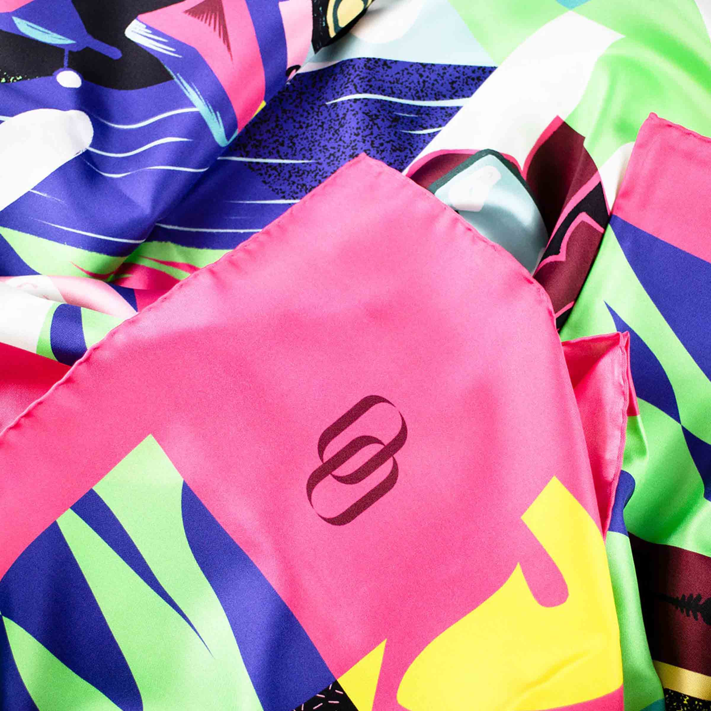 Silk and Cashmere Stole ANNI80 by Marco Brancato for Orequo、mySite、neckold