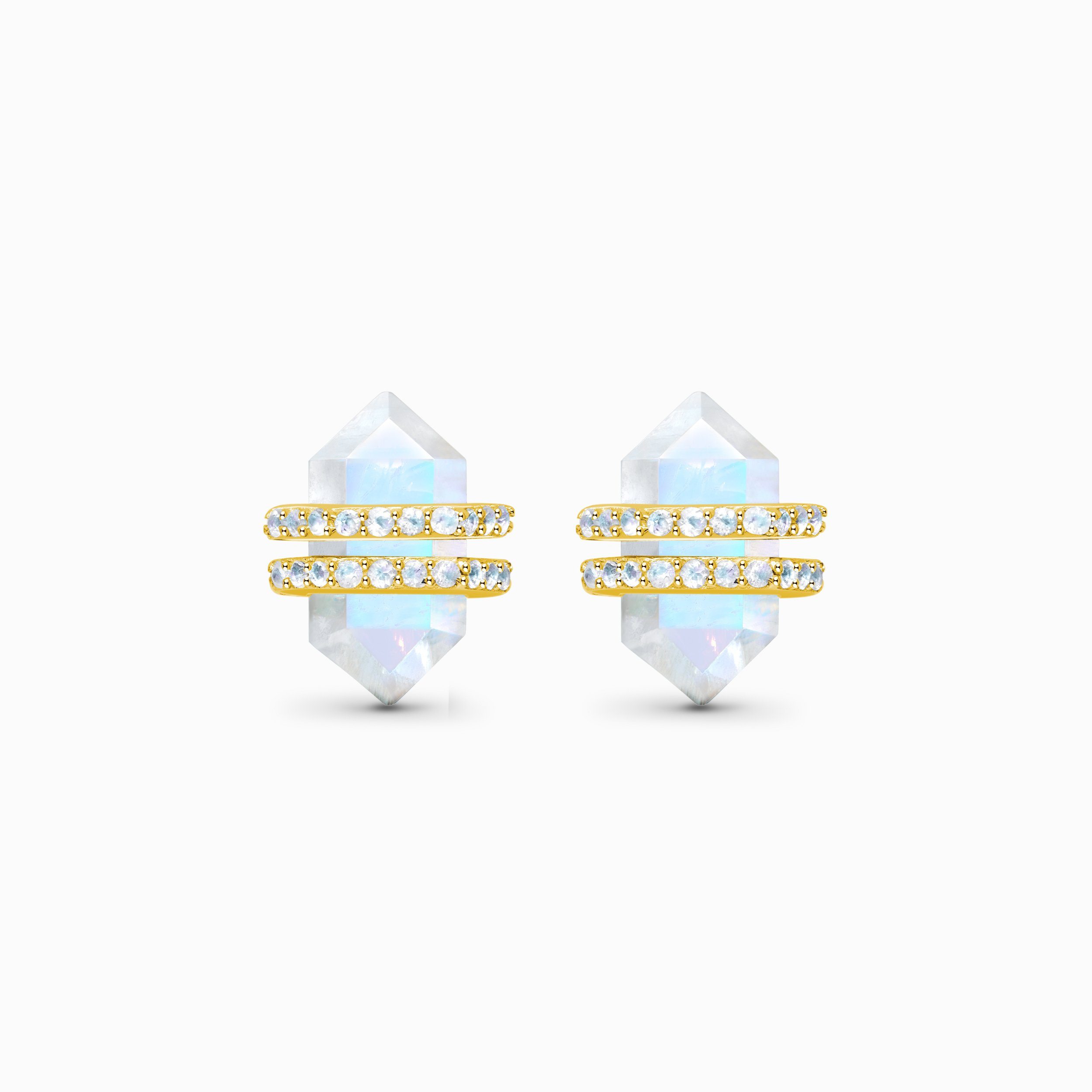 Moonstone Earrings - Euphoria Studs、mySite、hinf8tx79