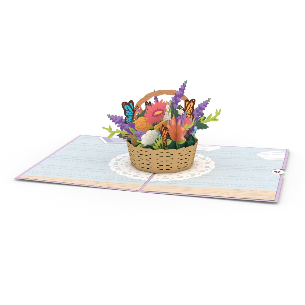 Mother's Day Flowers Pop-Up Card、mySite、solidvoid