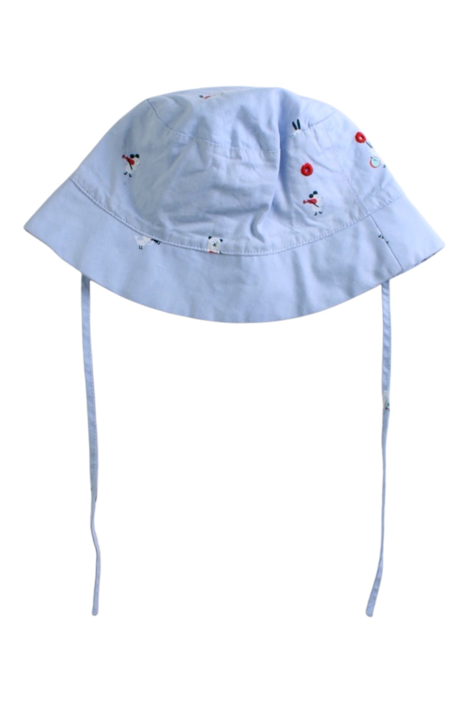 Jacadi Animal Embroidered Sun Hat 12-18M、mySite、g9winljtr