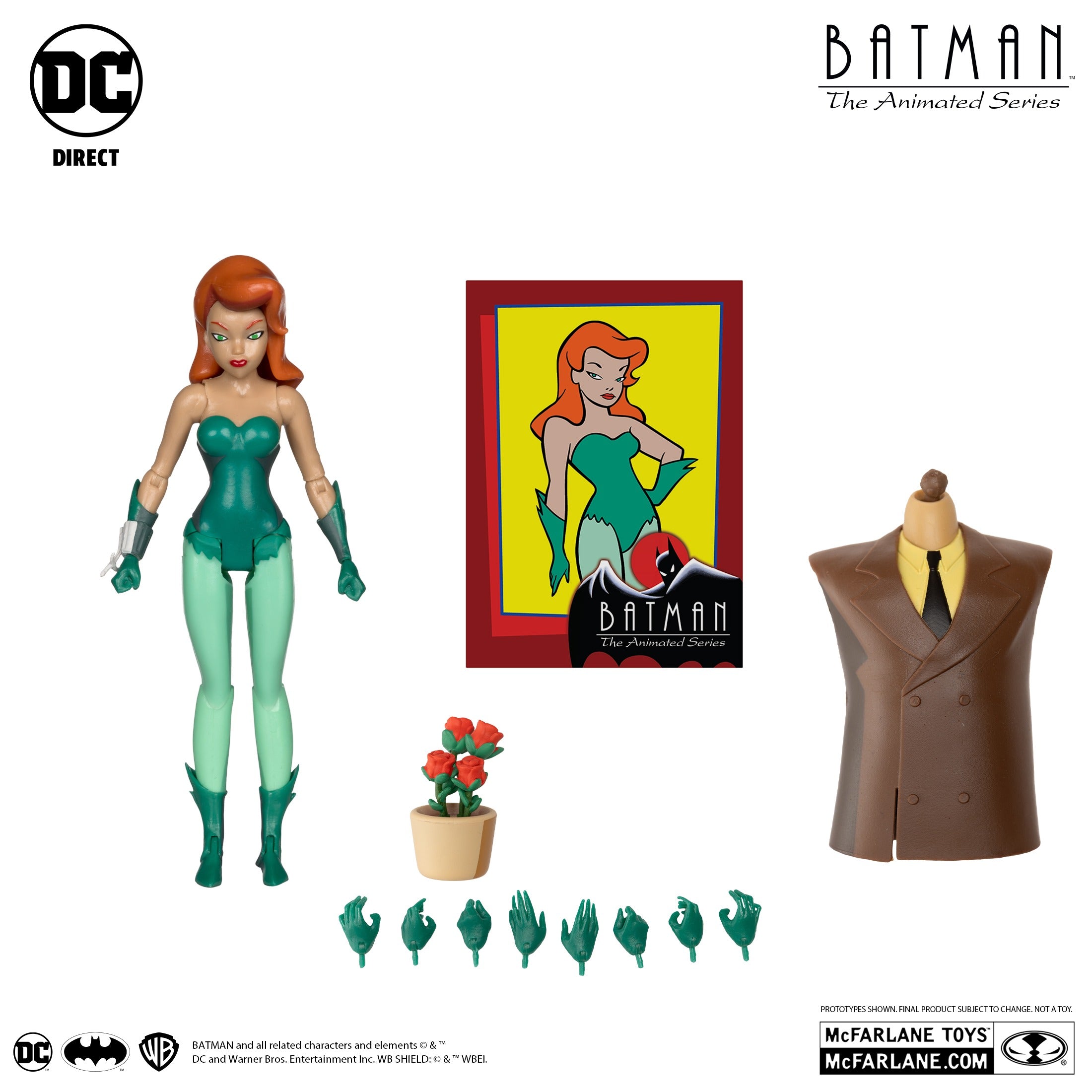 DC Direct Exclusive Batman The Animated Series Poison Ivy (Bruce Wayne BAF)、mySite、hgirdovlk