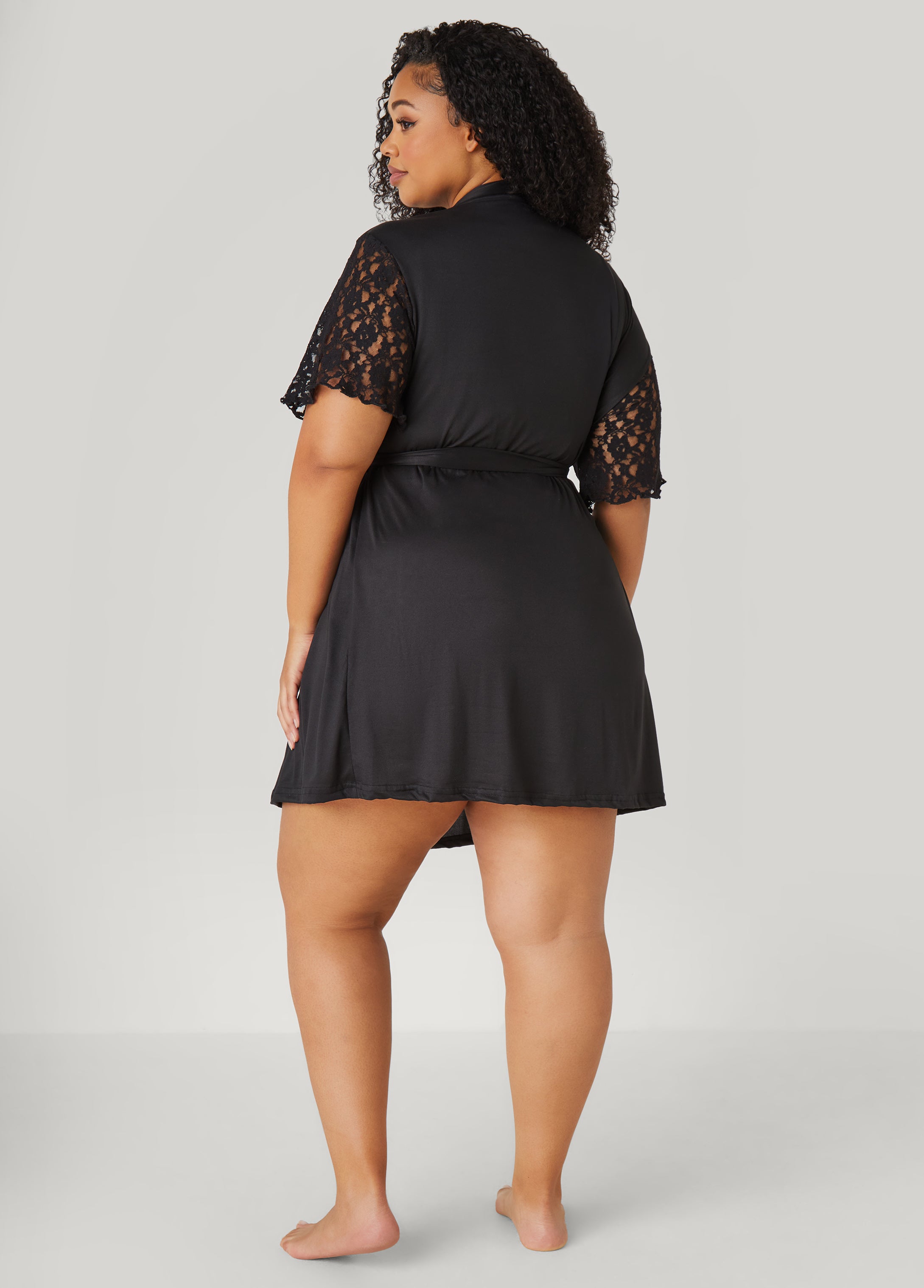 Love To Sleep Lace Paneled 3 Pc Set、mySite、bengalsvssteelers