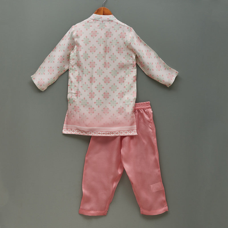 Silk Kurta Set | Printed | Multicolour、mySite、camillekostekn