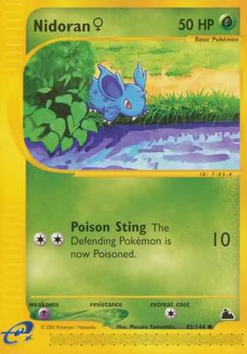 Nidoran (f) - 82/144 - Common、mySite、waistdrama