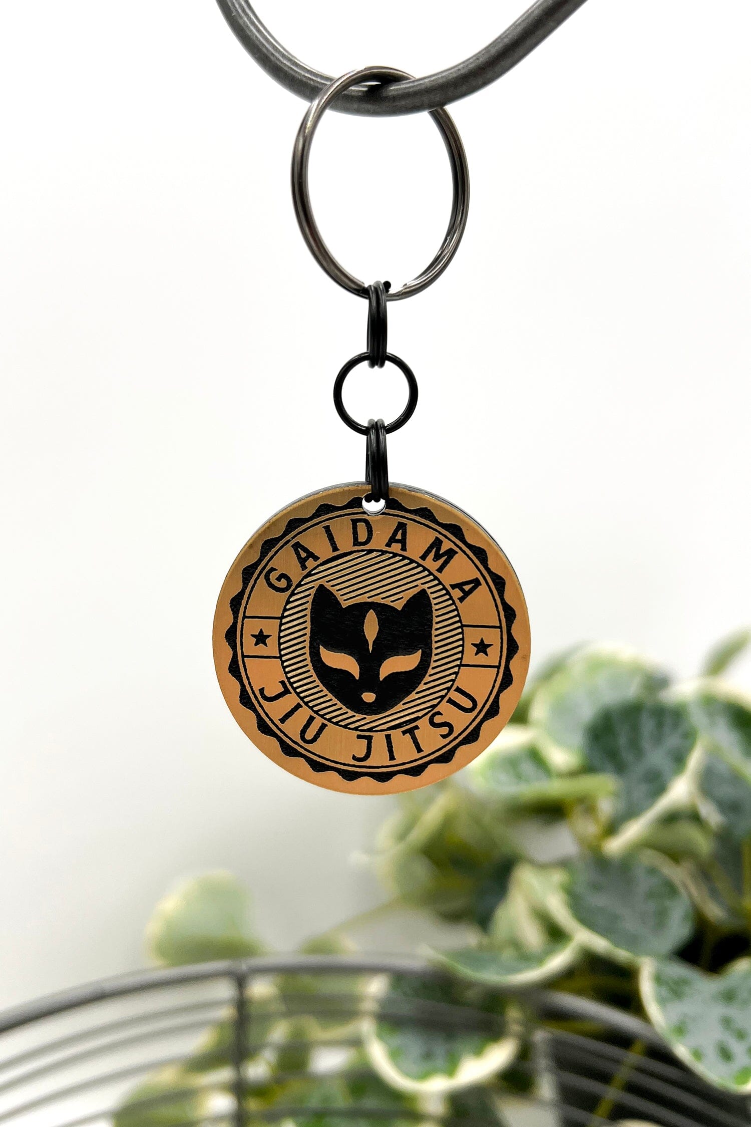 Gold Standard Gaidama Jiu Jitsu Logo Keychain、mySite、gigharbornorthrealestate