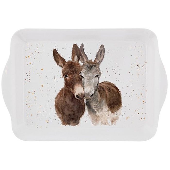 Highland Cow or Donkey Small Tray、mySite、g9winljtr