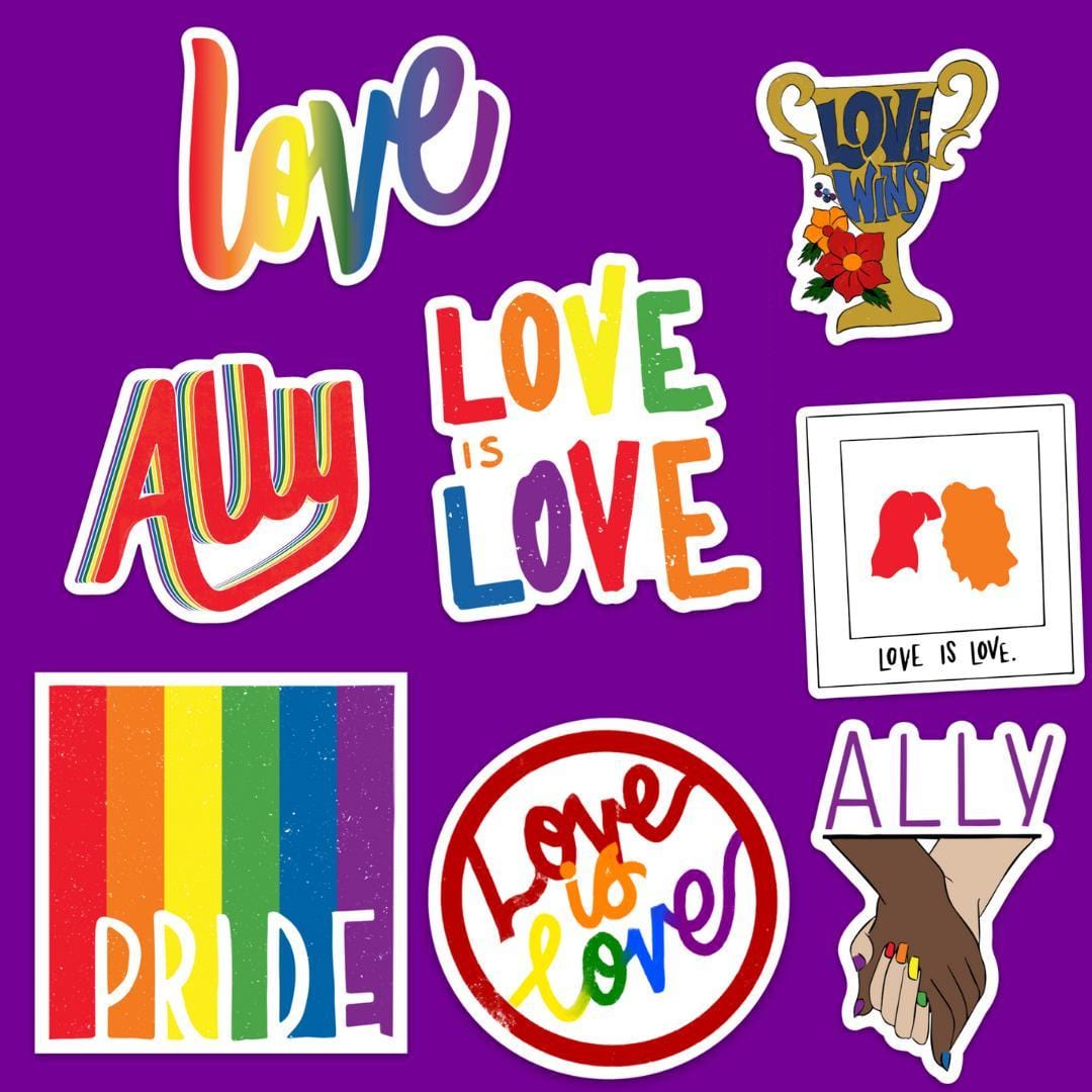  LGBTQ Sticker 23 Pack、mySite、elrpsem3k