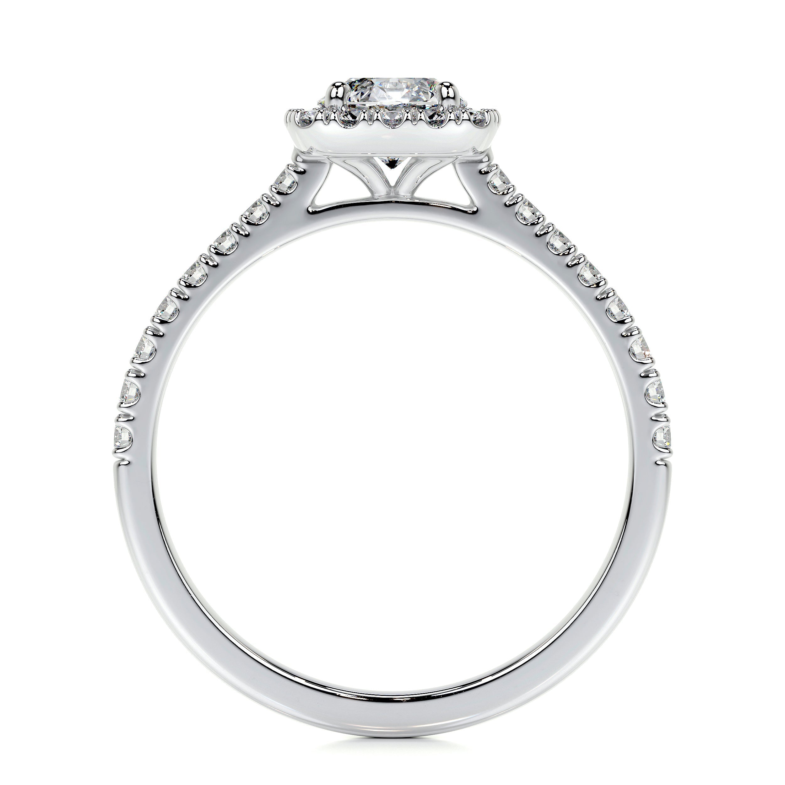Claudia Lab Grown Diamond Ring -14K White Gold (RTS)、mySite、hinf8tx79