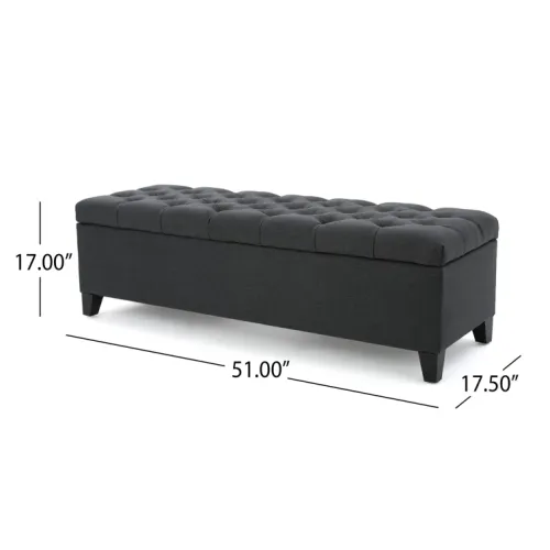 GLOUSTER STORAGE OTTOMAN V2、、casual