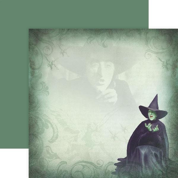  Scrapbook Paper - Wizard of Oz Wicked Witch、mySite、ghnorth