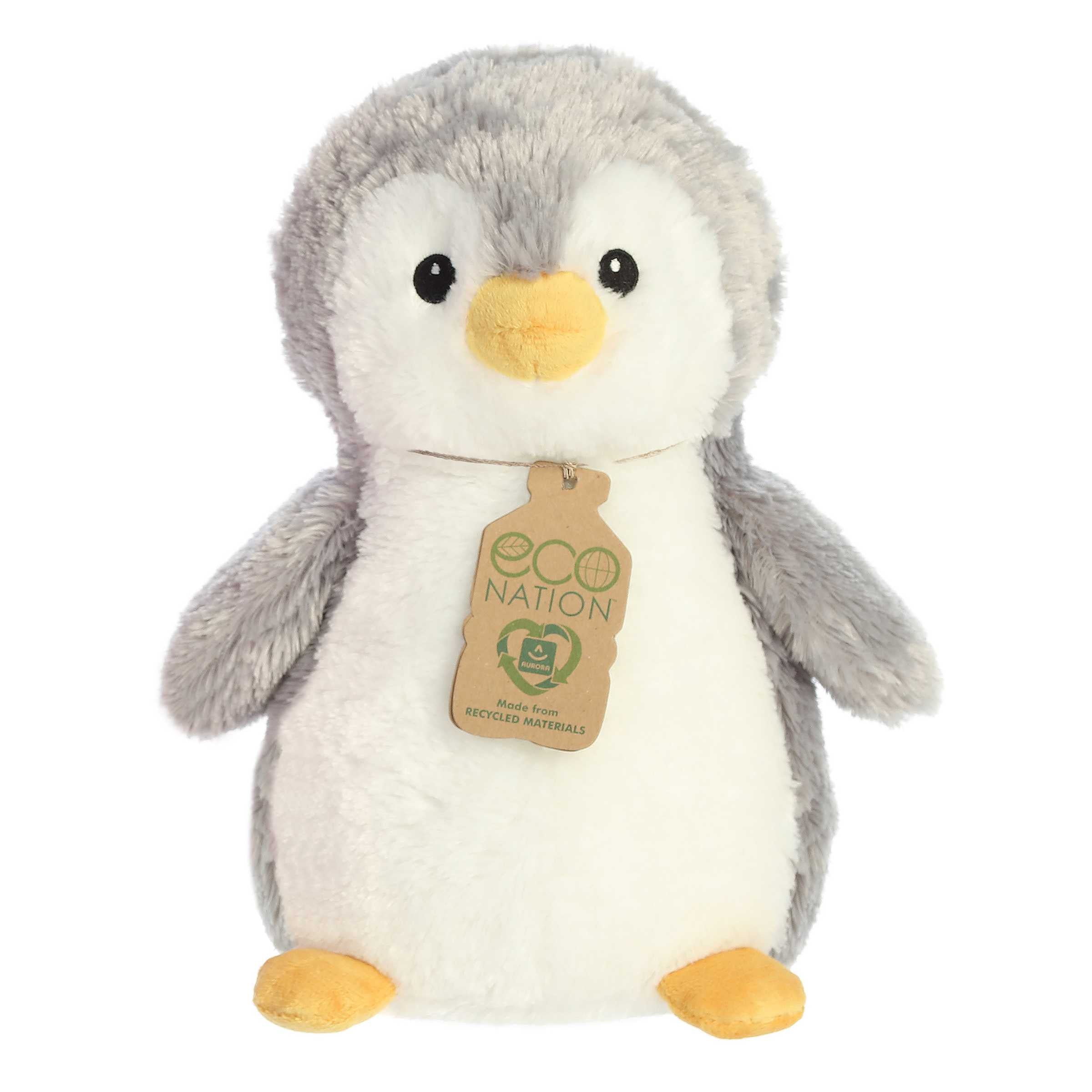 Aurora® - Eco Nation™ - Eco Hugs™ - 12 Penguin - Gray、mySite、g9winljtr