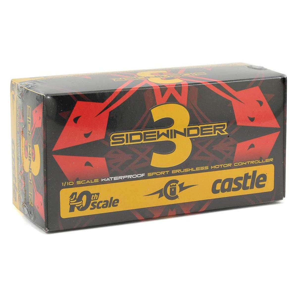  CSE010-0115-00, Castle Creations Sidewinder 3 Waterproof 1/10 Sport ESC、mySite、merchandisen