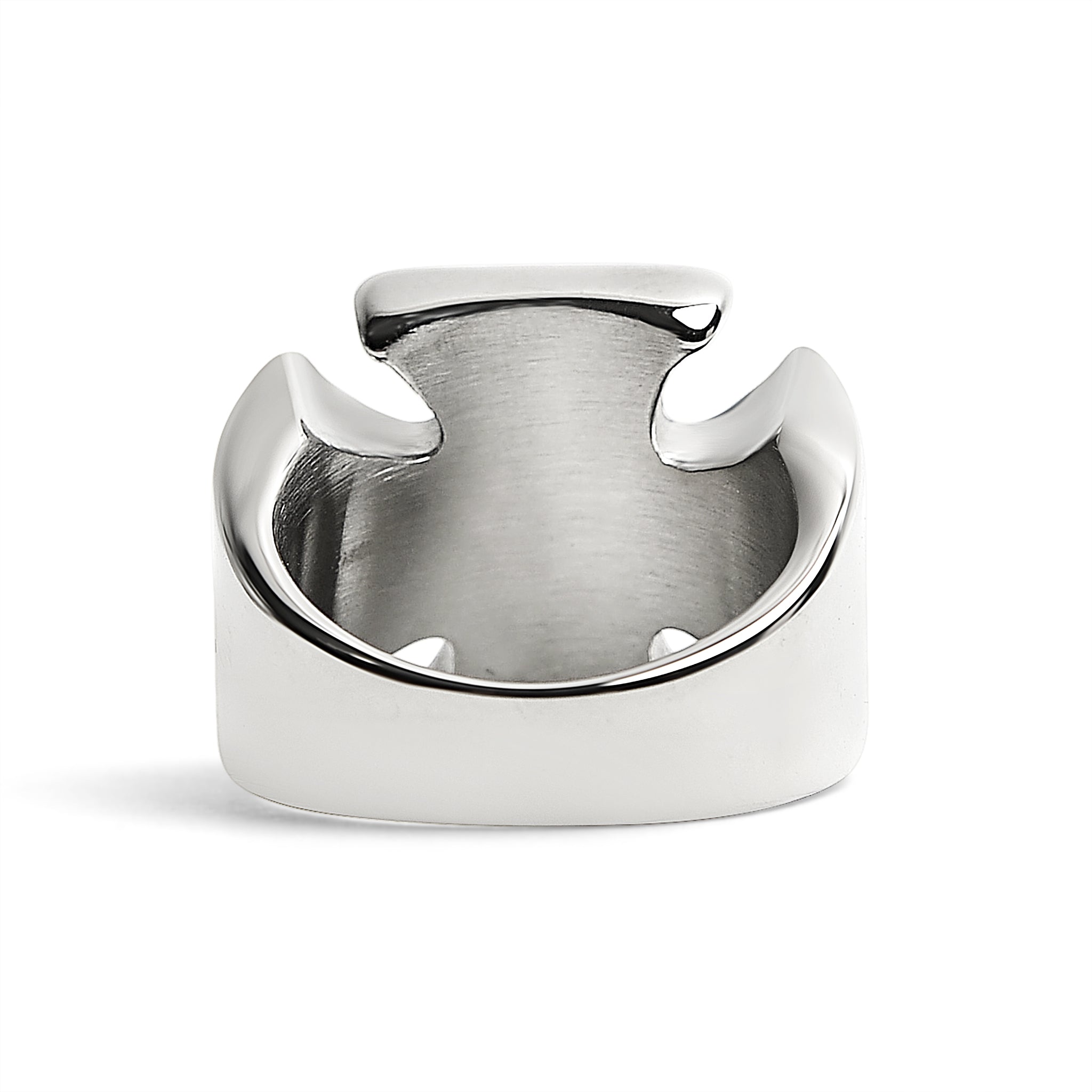 Stainless Steel Polished Skull Maltese Cross Ring / SCR2060、mySite、dreamappss