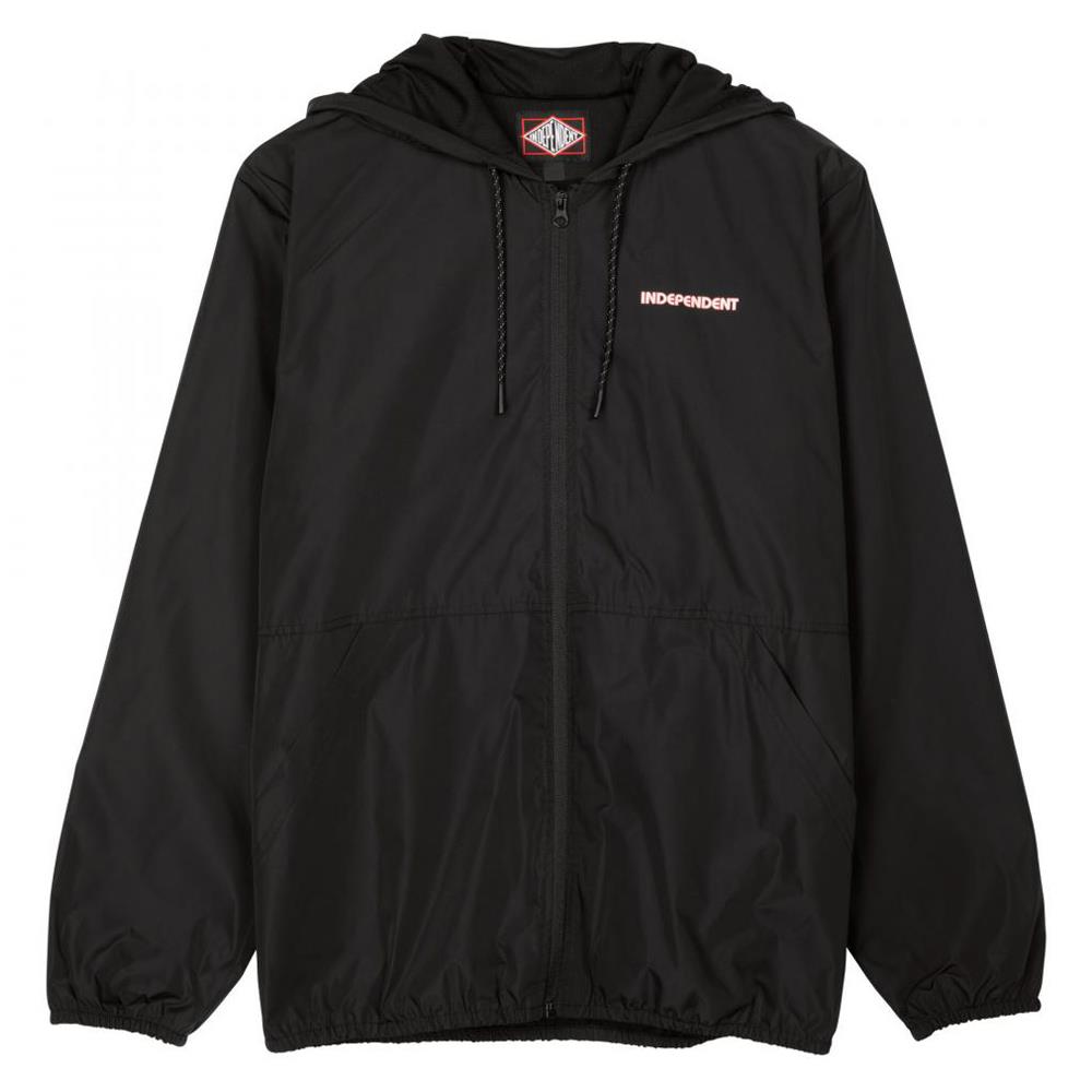  Independent Bauhaus Windbreaker Jacket - Black、mySite、merchandisen