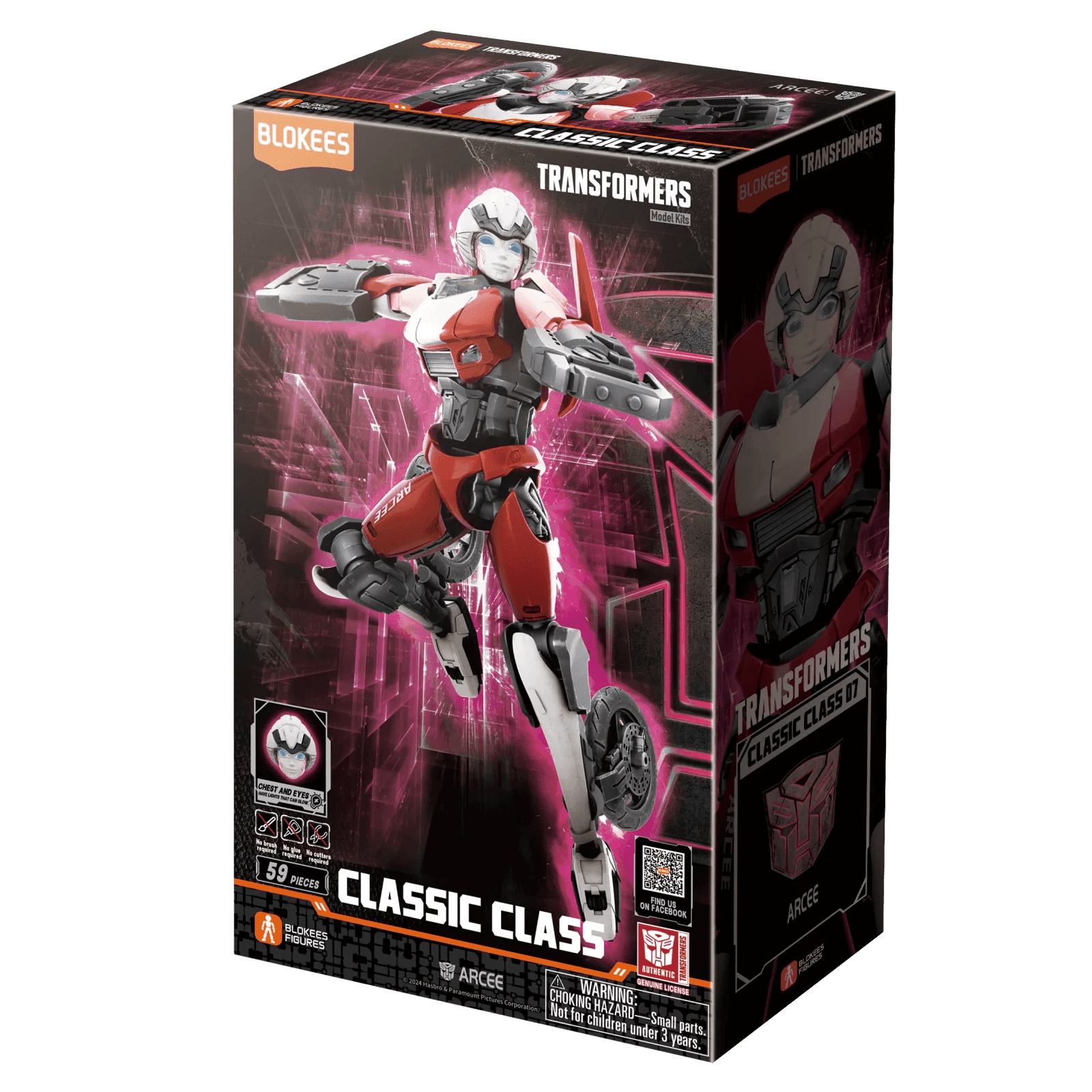 Blokees Transformers Classic Class 07 Arcee (Rise of the Beasts)、mySite、hgirdovlk