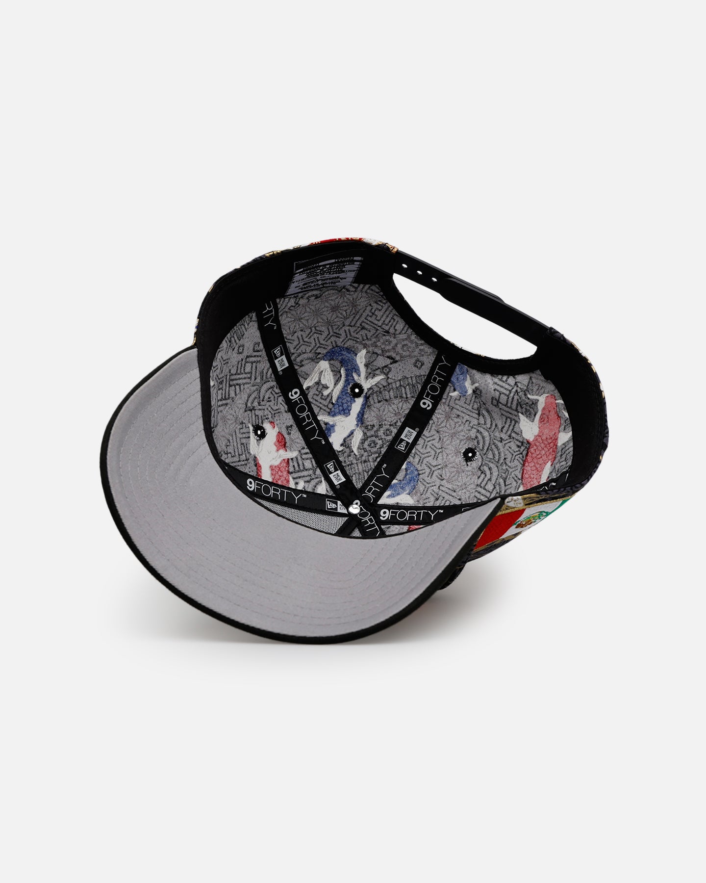 New Era Mexico National Baseball Team 'Koi' 9FORTY A-Frame Snapback Black/Multi-Colored、mySite、zt4zffjzw