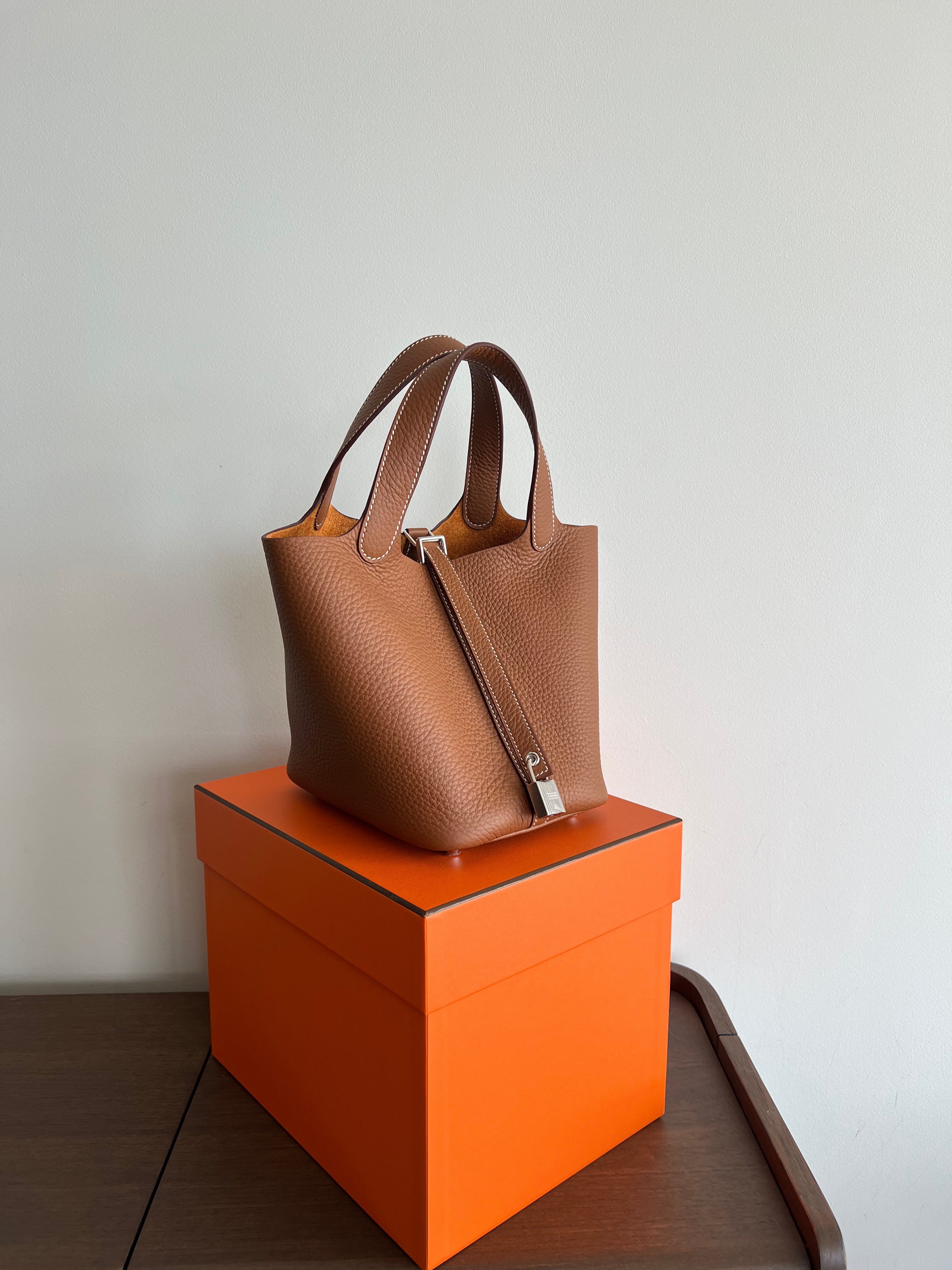 Hermès Picotin 18cm Gold Clemence PHW、mySite、garminoutage.com