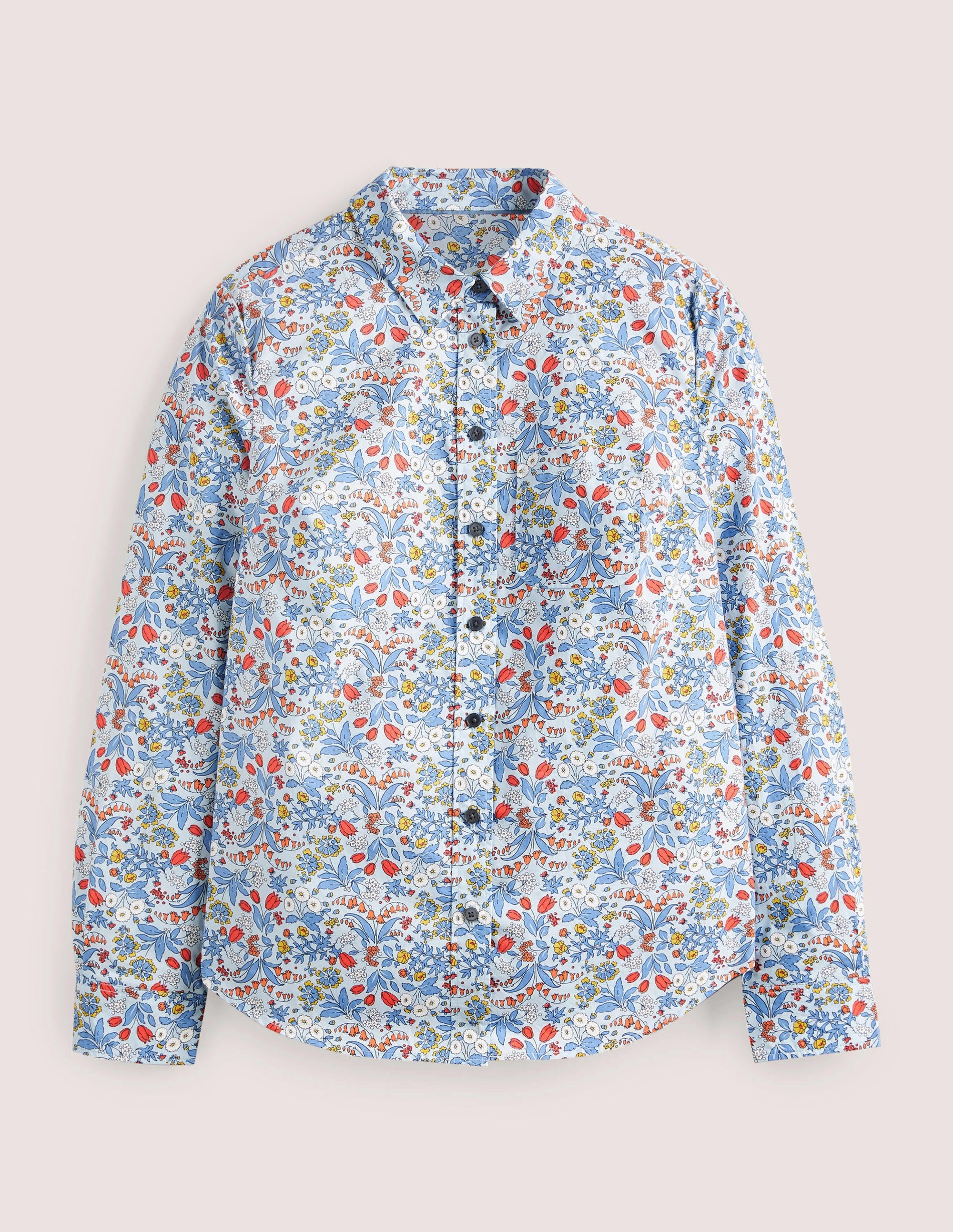  Classic Cotton Shirt-Surf, Wildflower、mySite、ashleygrahame