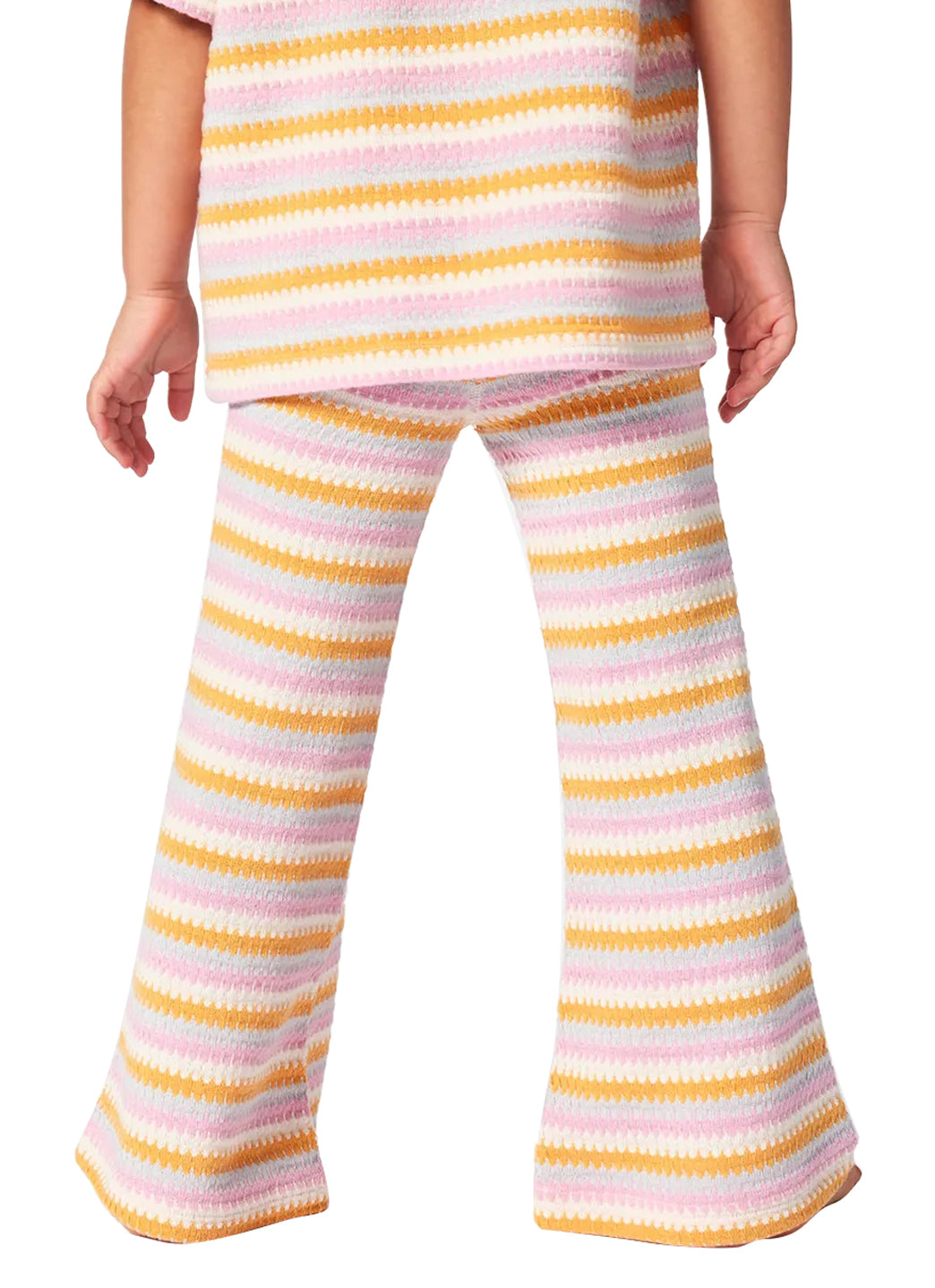 Rip Curl Girls' Rainbow Tide Stripe Pant (Toddler, Little Kid)、mySite、noshort