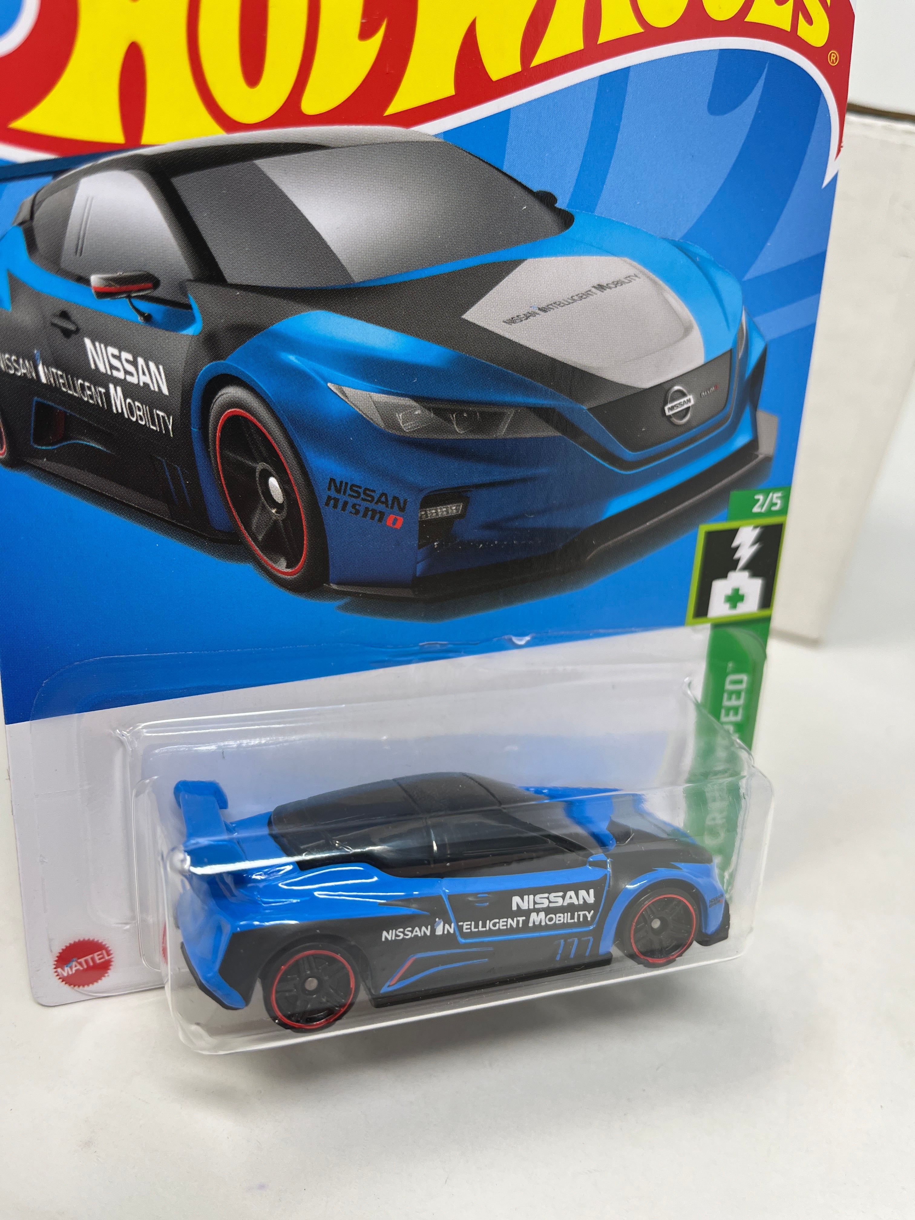 Nissan Leaf Nismo RC_02 #100 * BLUE * 2022 Hot Wheels Basic、mySite、hgirdovlk