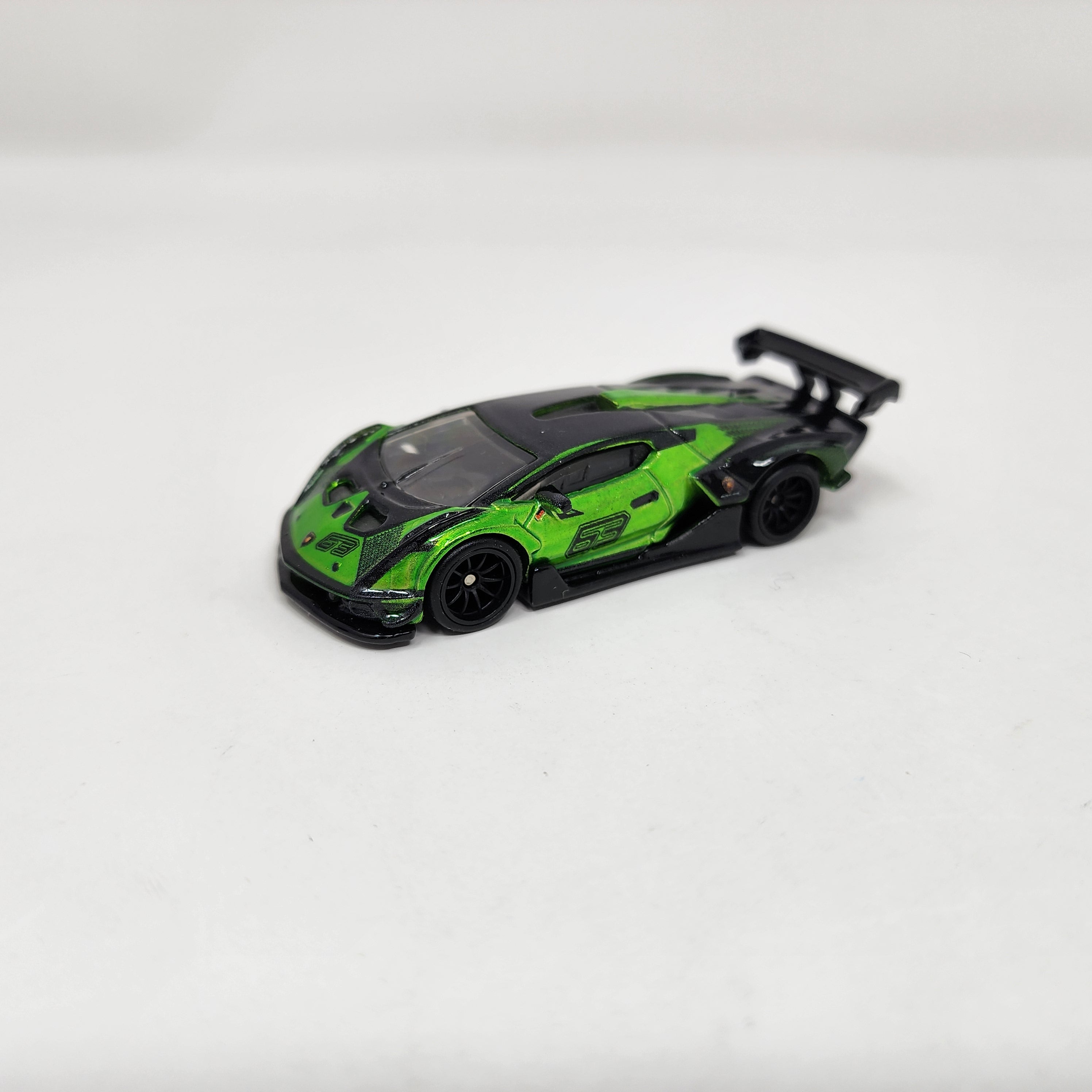 Lamborghini Essenza SCV12 * Green * 1:64 scale Loose Diecast Hot Wheels、mySite、hgirdovlk