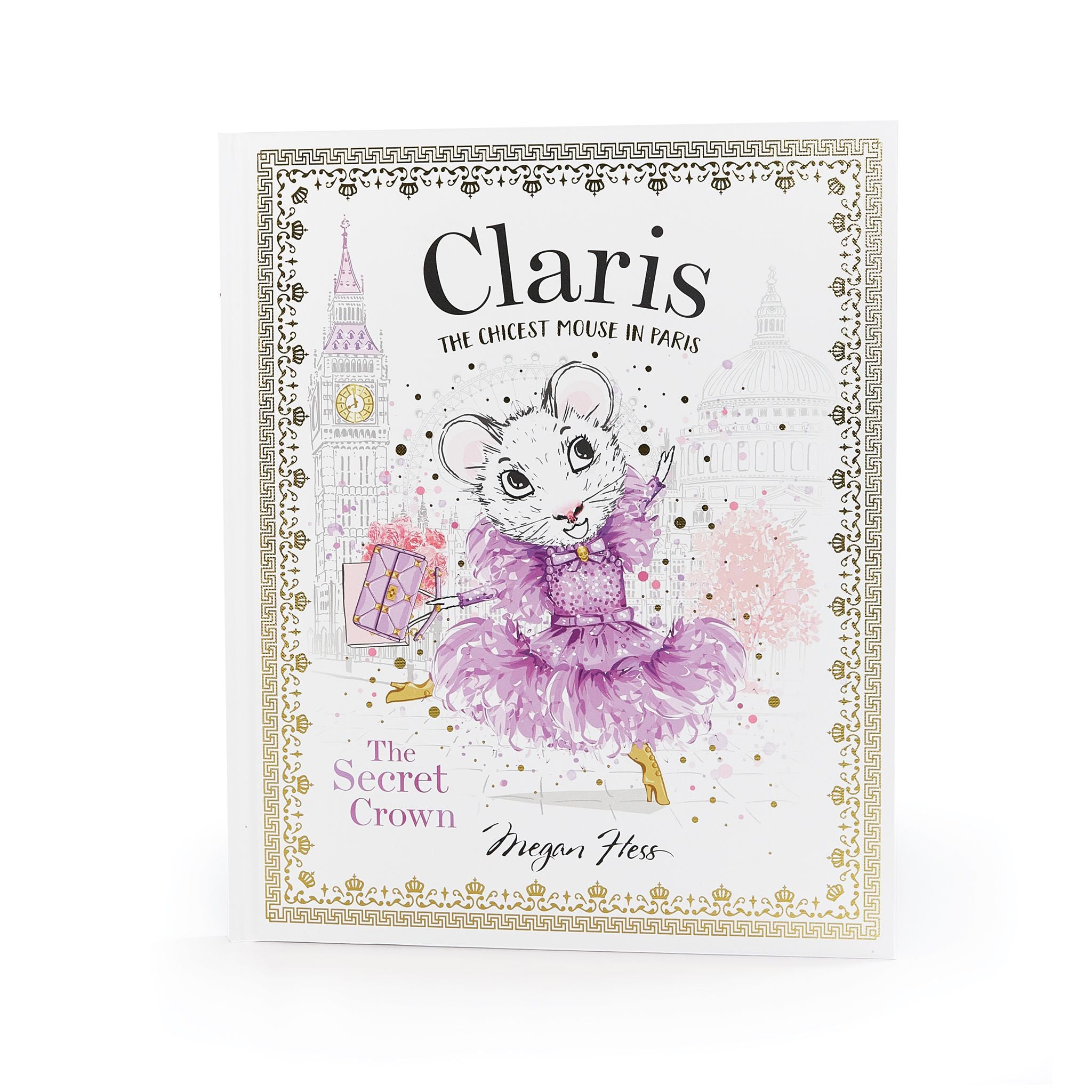 Claris The Mouse: The Secret Crown & Oh La La Lilac Plush Book Bundle、mySite、g9winljtr