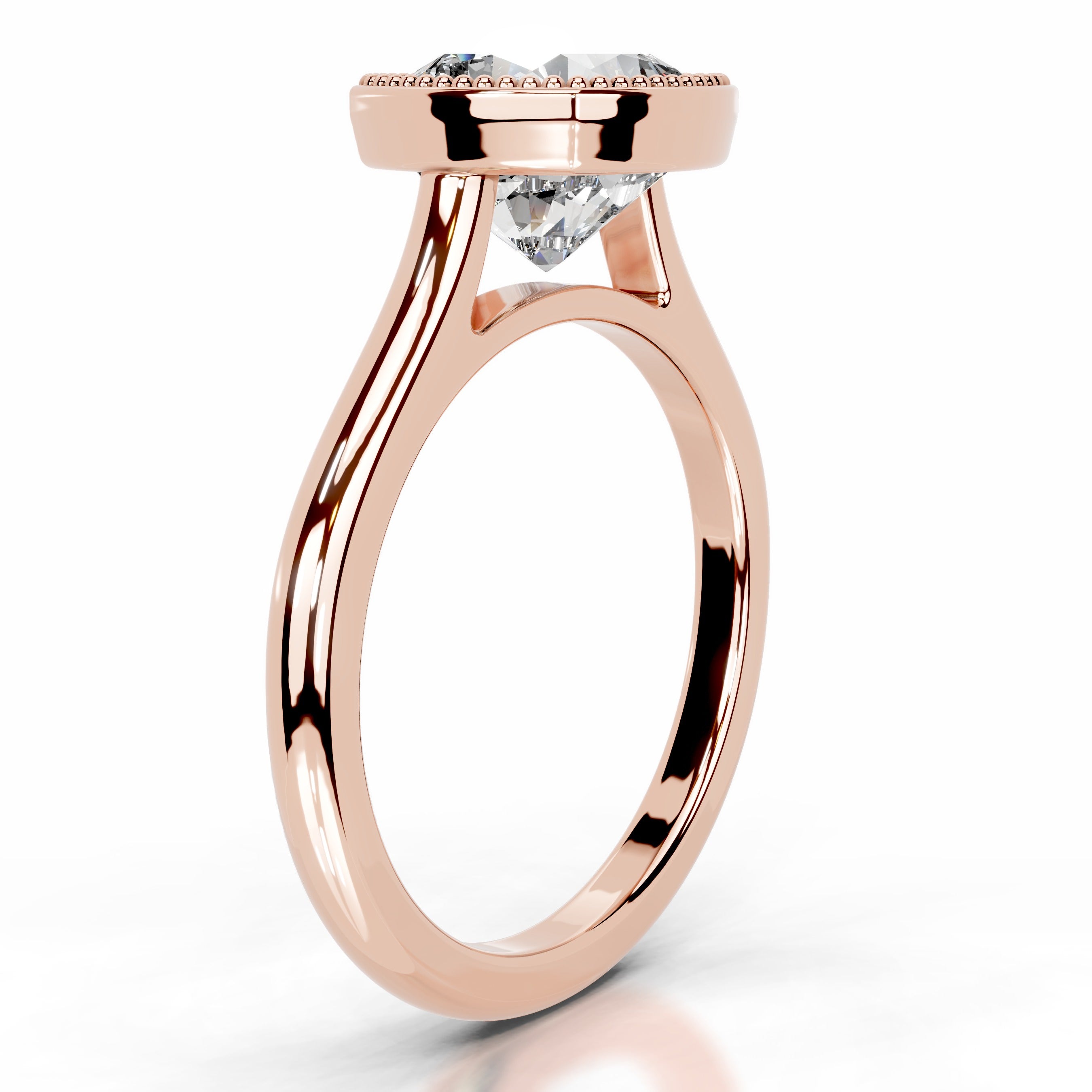 Matilda Lab Grown Diamond Ring - 14K Rose Gold、mySite、hinf8tx79