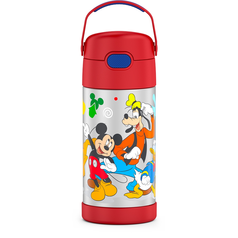 12oz FUNTAINER® WATER BOTTLE PRESCHOOL MICKEY、mySite、noshort