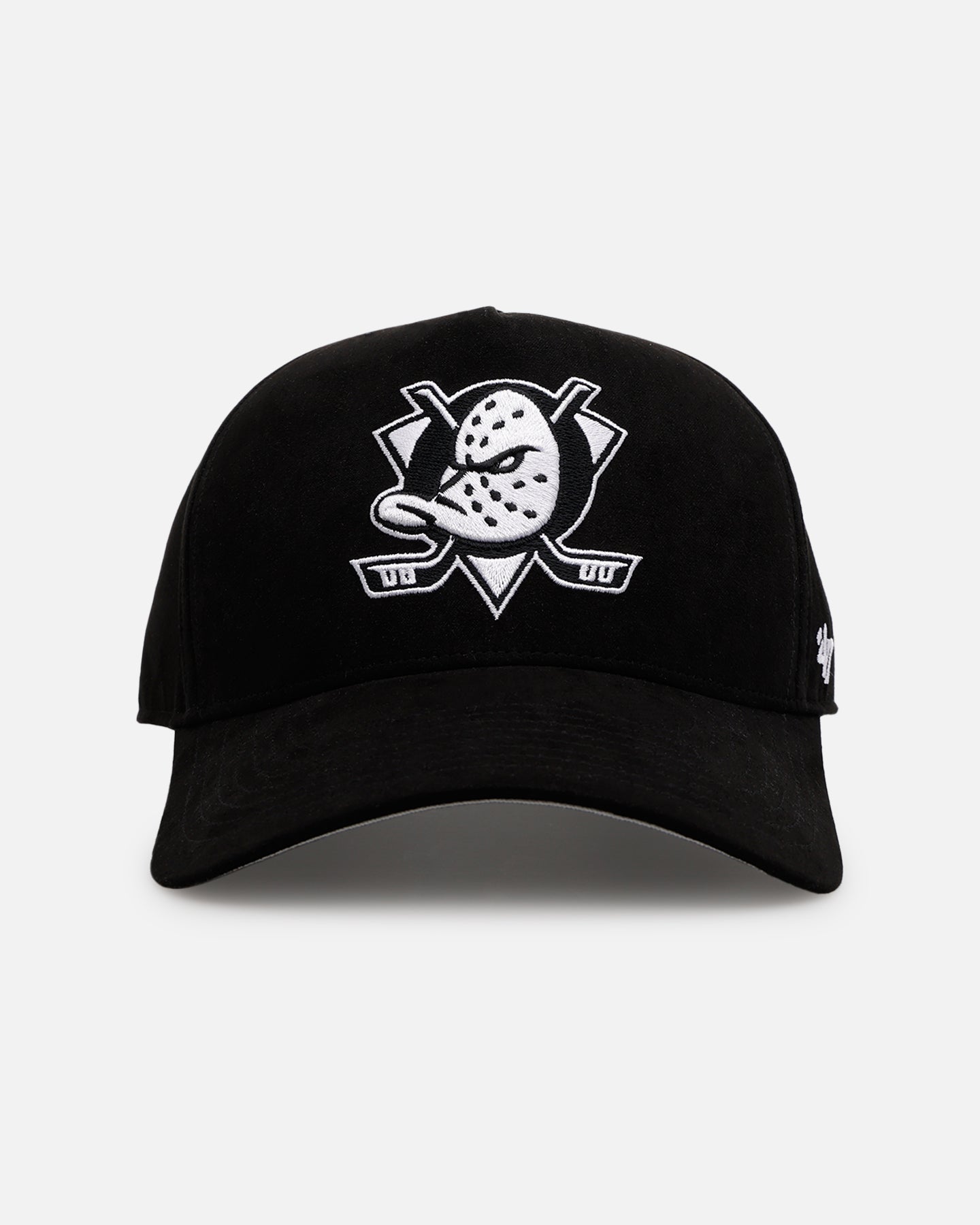 47 Brand Anaheim Ducks 'Ultrasuede' 47 MVP Strapback Black/White、mySite、zt4zffjzw