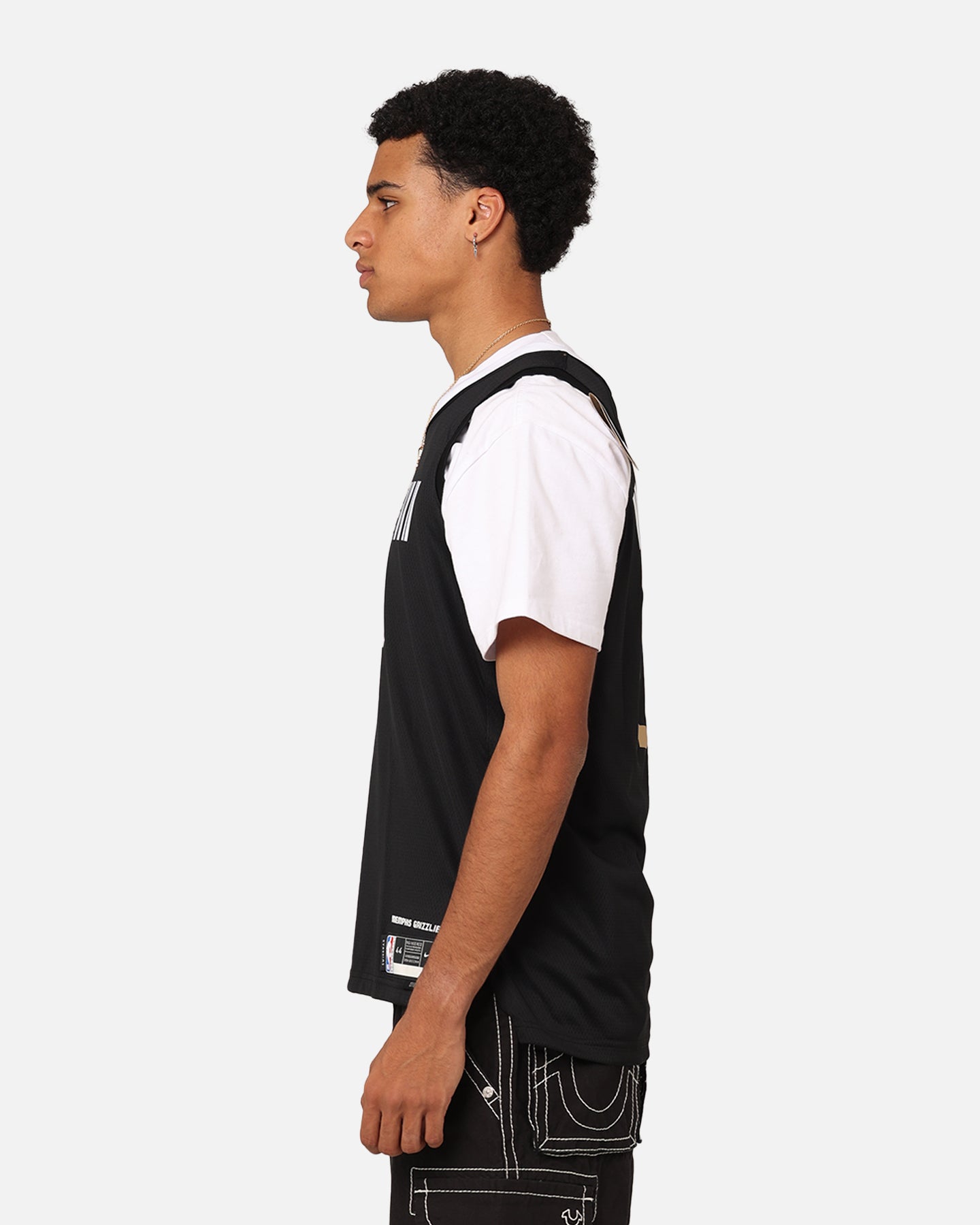 Nike Memphis Grizzlies Ja Morant Dri-FIT Swingman Jersey Black、mySite、zt4zffjzw