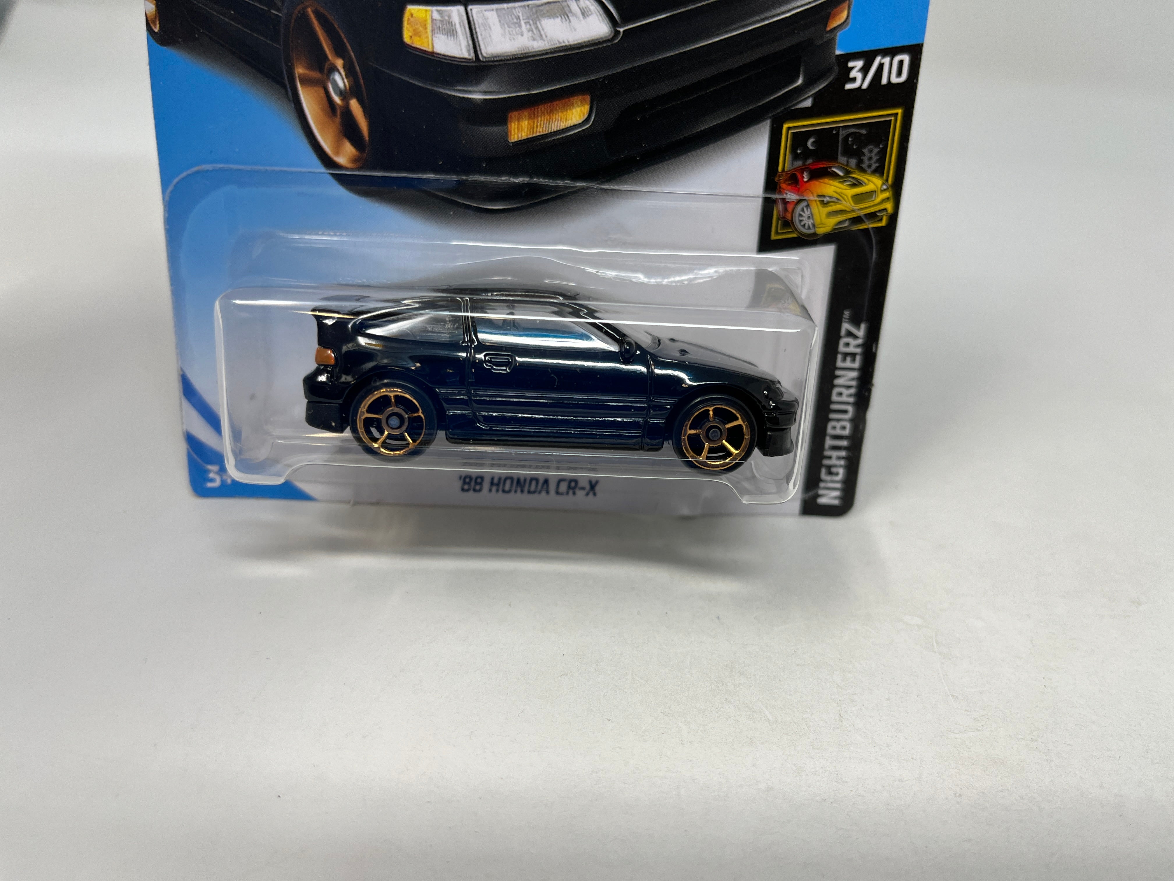 '88 Honda CR-X #49 * BLACK * 2019 Hot Wheels、mySite、hgirdovlk