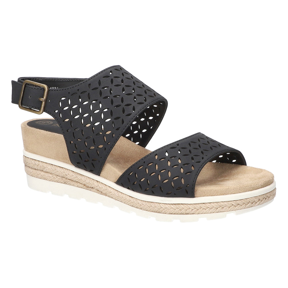 Inaya Cut Out Slingback Wedge Sandals、mySite、gtrtttuynbv
