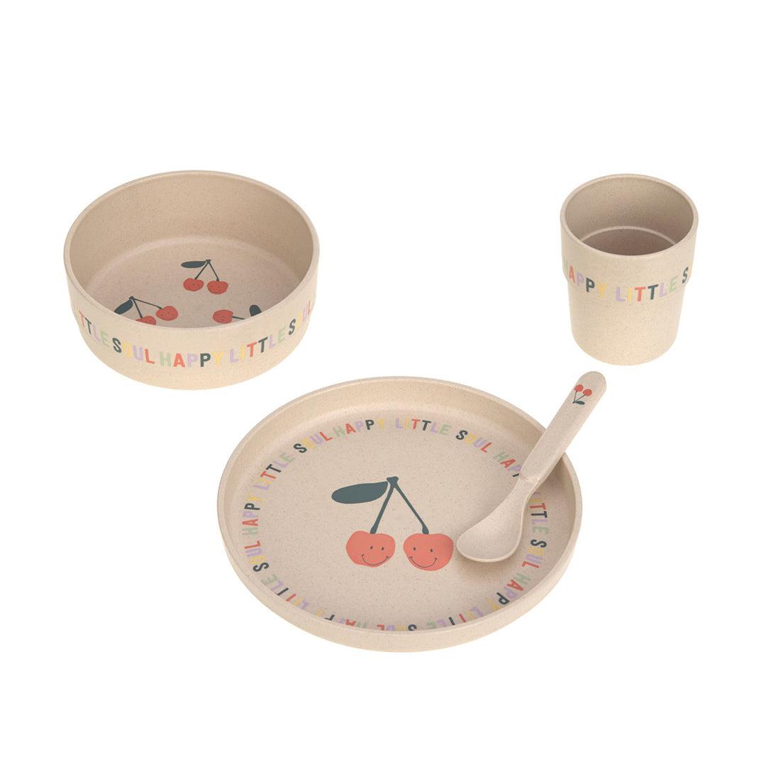  Lassig Dish Set Cellulose - Happy Fruits - Cherry、mySite、merchandisen