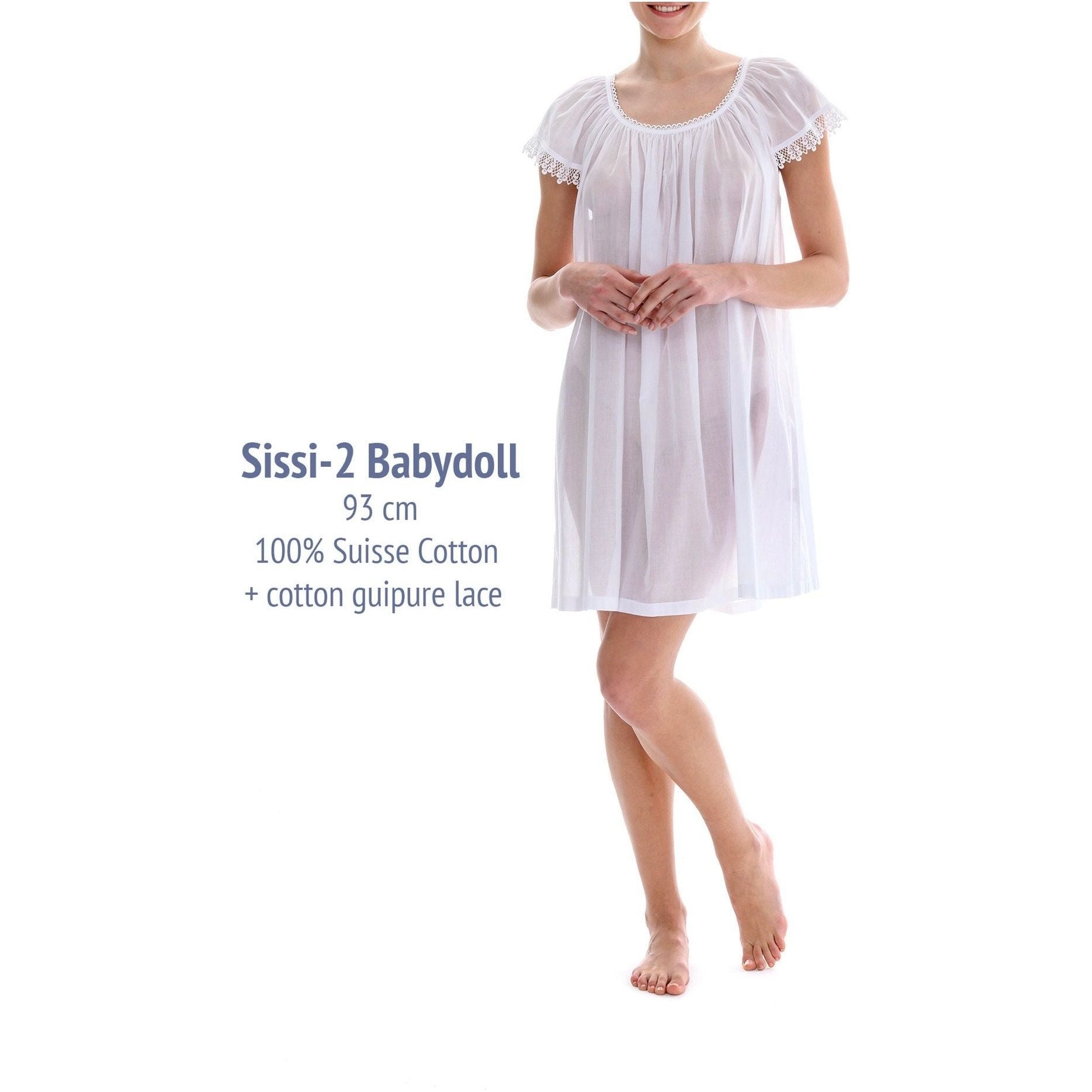  Celestine Sissi 2 Babydoll - White、mySite、justintrudeaud