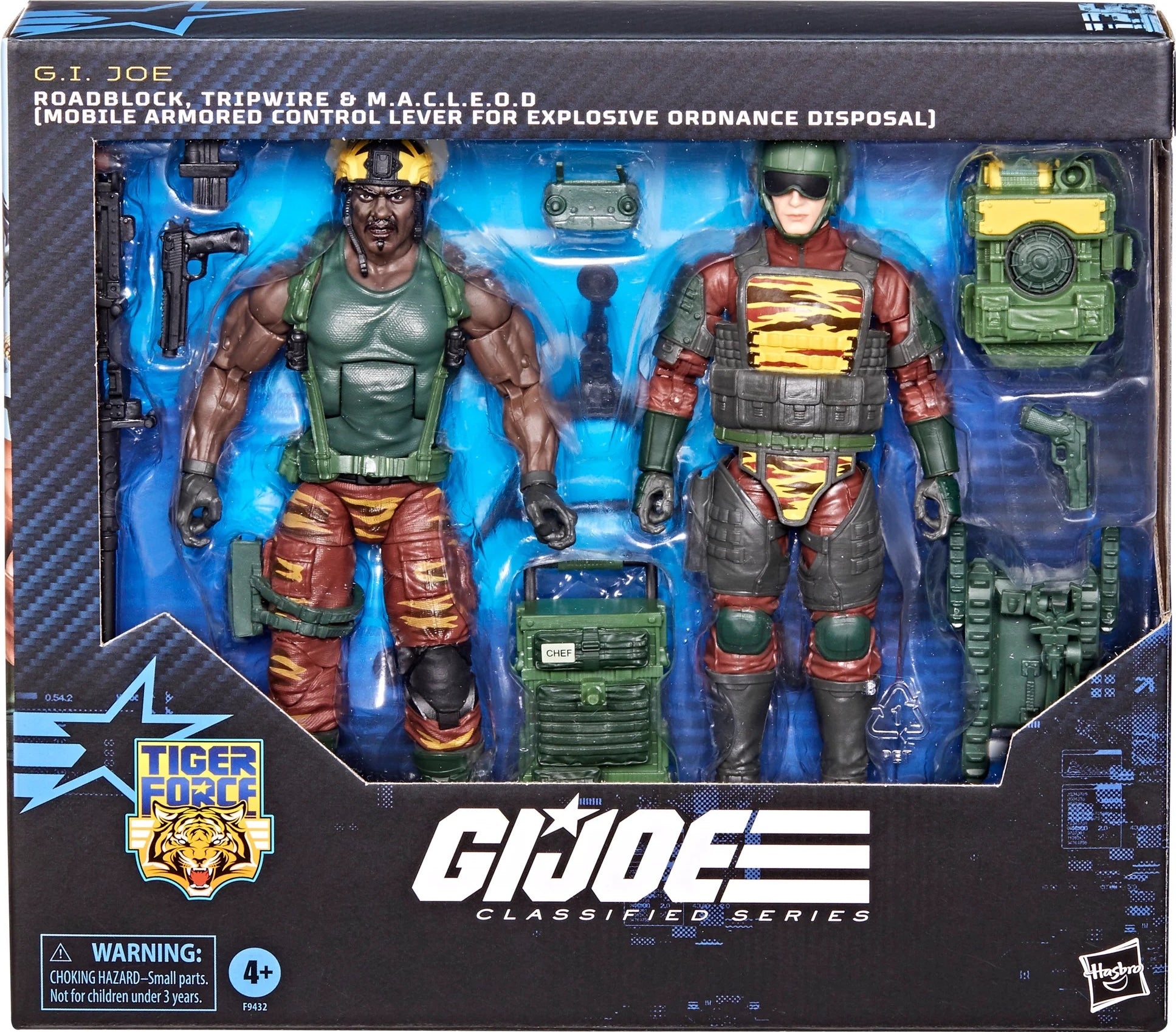 G.I. Joe - Tiger Force Roadblock, Tripwire, & M.A.C.L.E.O.D. - Classified Excluisve、mySite、hgirdovlk