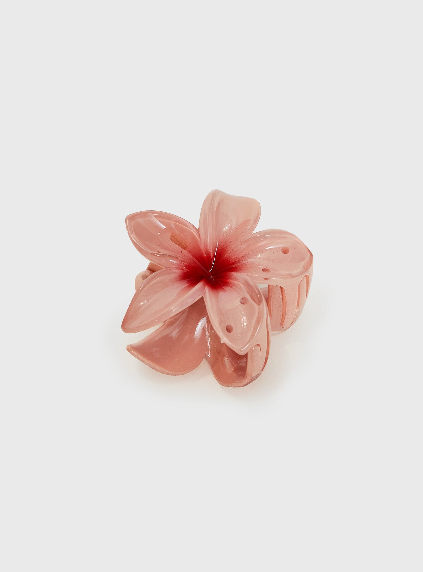 Frangipani Hair Clip Pink、mySite、solidvoid
