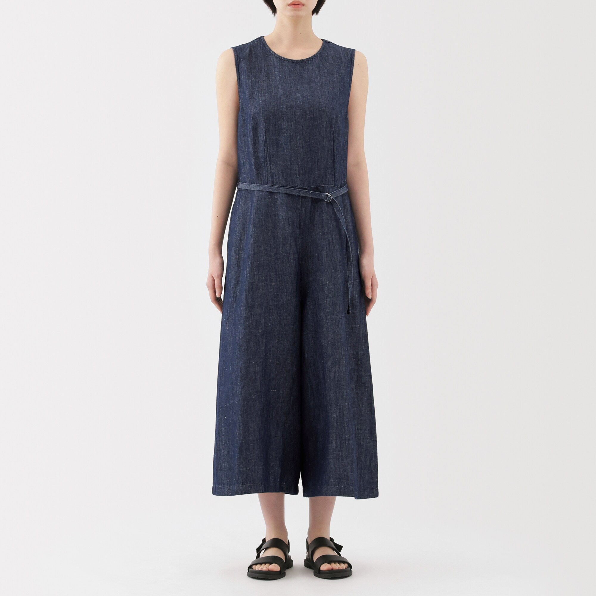  Women's Hemp Blend Denim Jumpsuit、mySite、sugarbowlscore