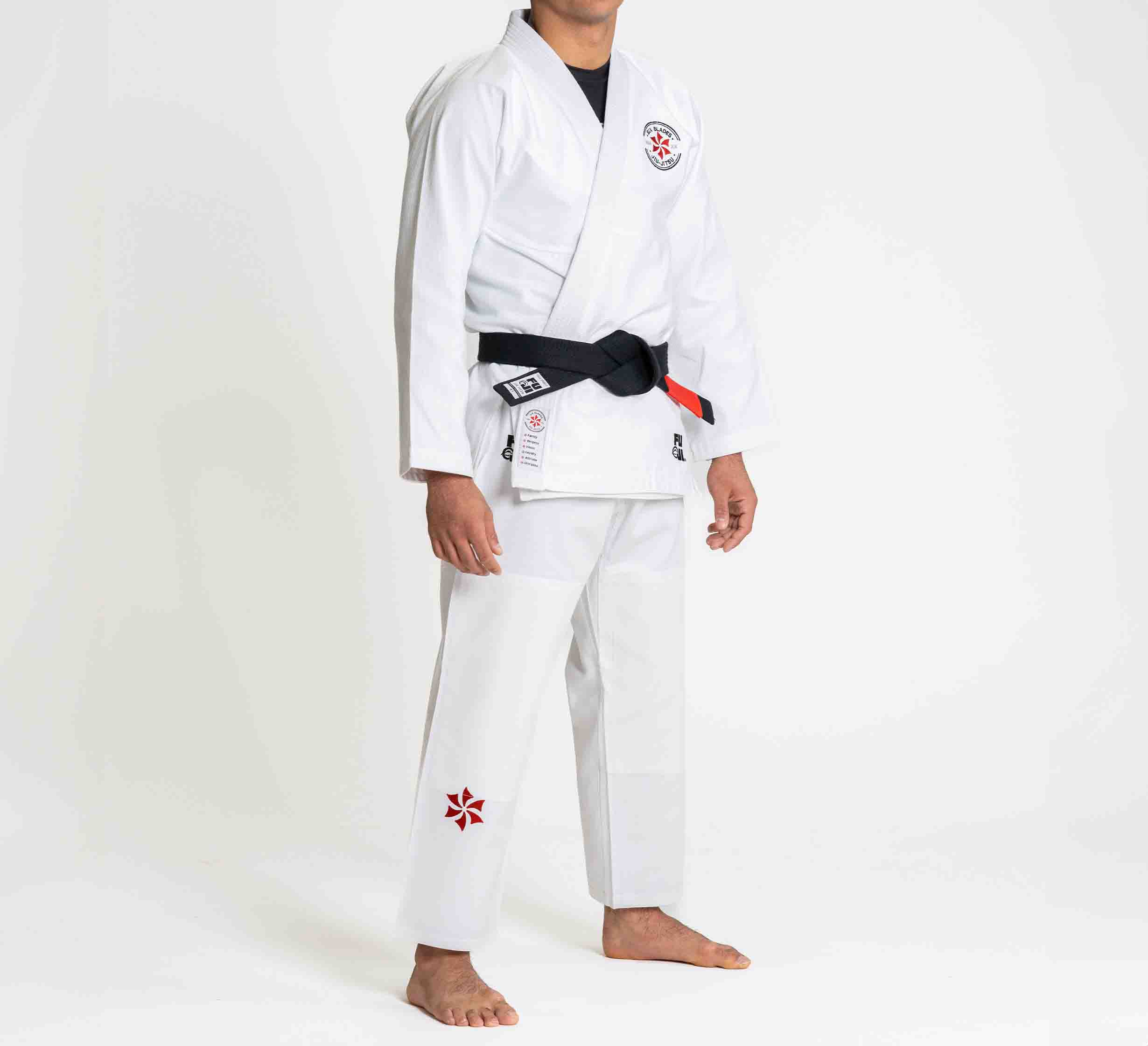 Six Blades Association BJJ Gi White、mySite、gigharbornorthrealestate