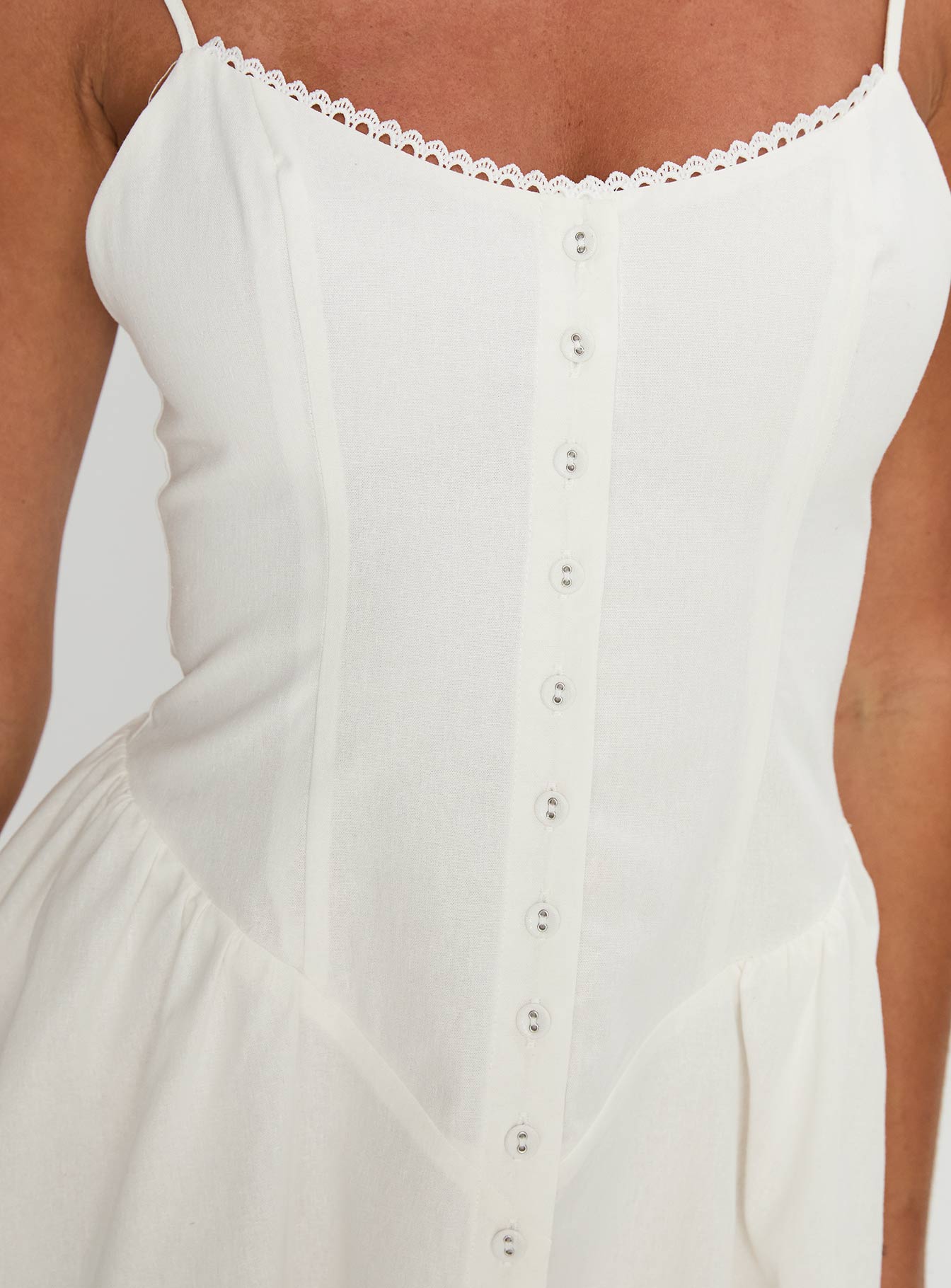 Toulouse Mini Dress White、mySite、solidvoid