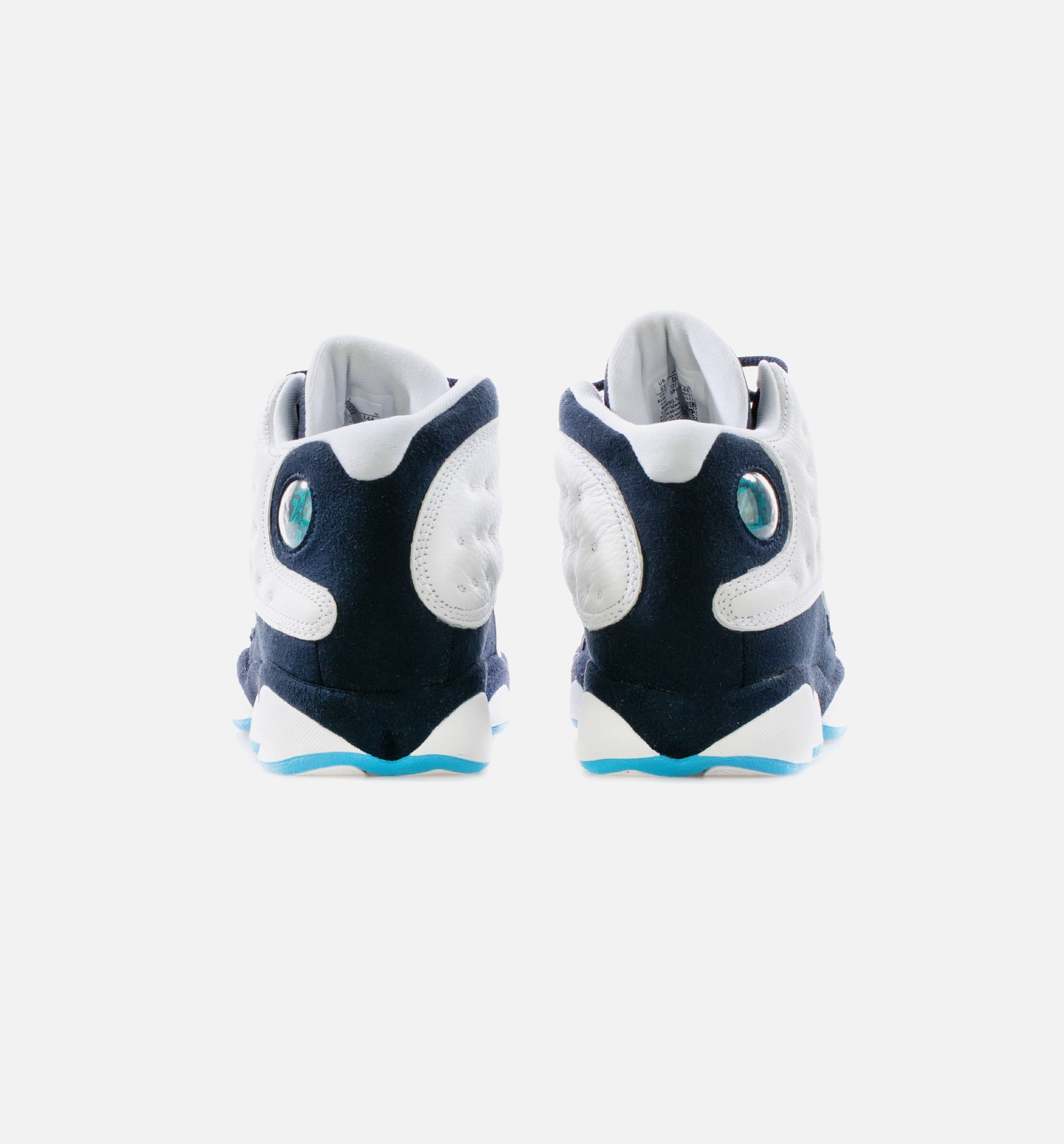 Air Jordan 13 Retro Obsidian Grade School Lifestyle Shoe - White/Obsidian/Dark Powder Blue、mySite、dreamappss