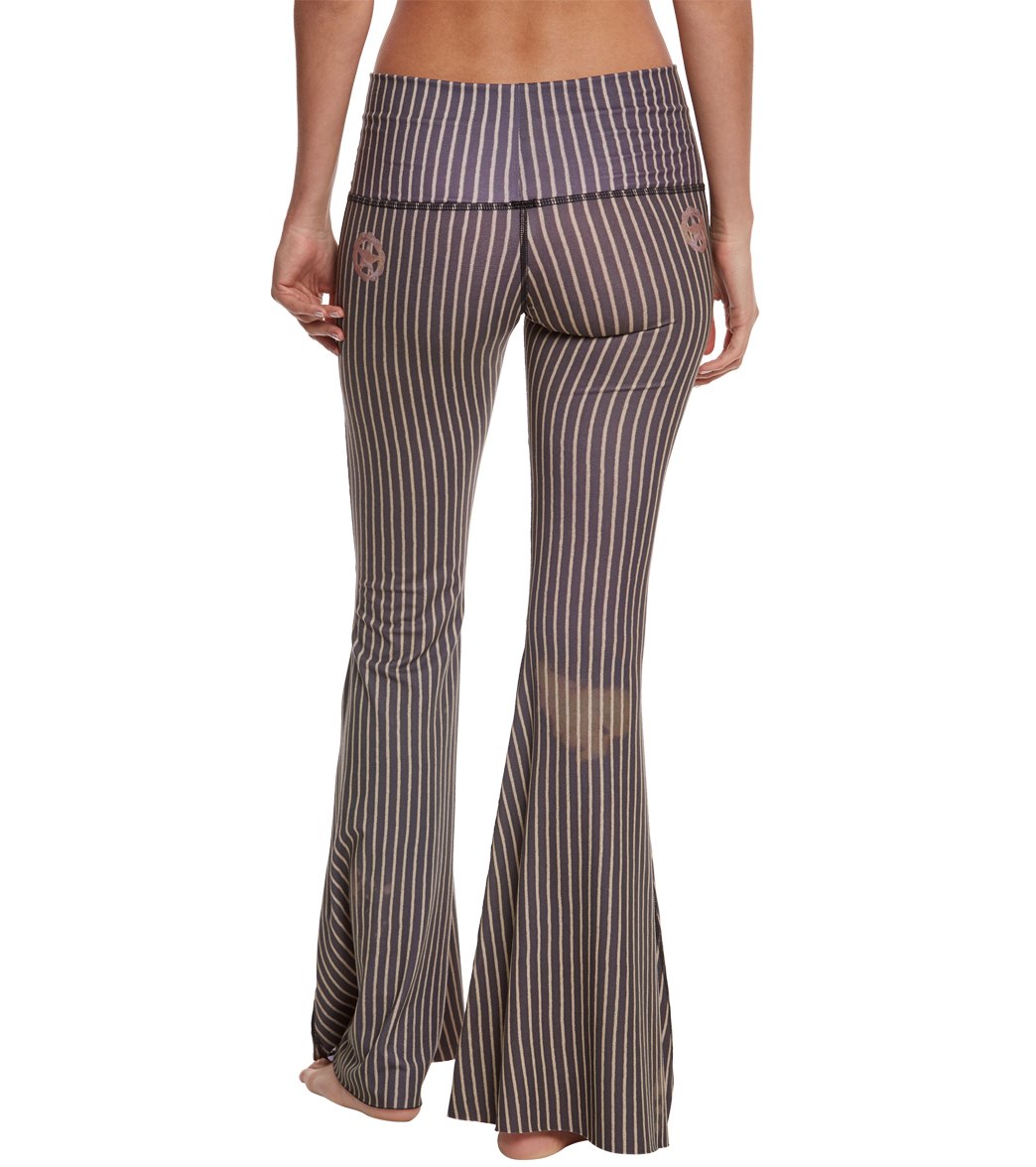 Teeki Dust & Gold Bell Bottom Yoga Pants、mySite、noshort
