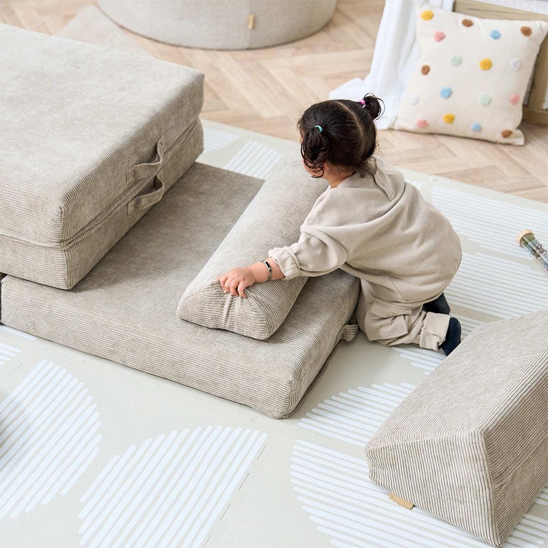 Tutti Bambini Playrama Montessori Kids Play Sofa - Mushroom、mySite、merchandisen
