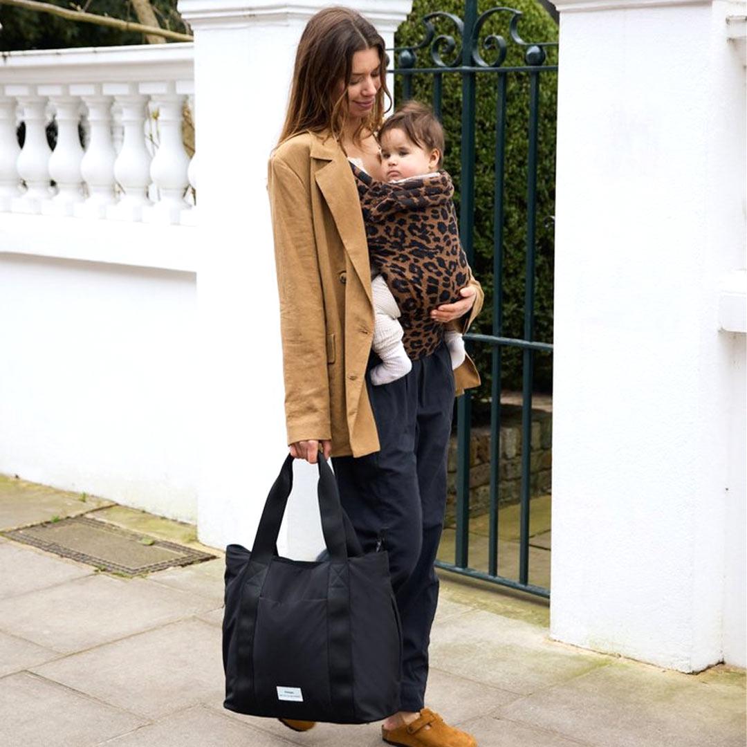  Finnson Selby Eco Changing Tote With Changing Mat - Black、mySite、merchandisen